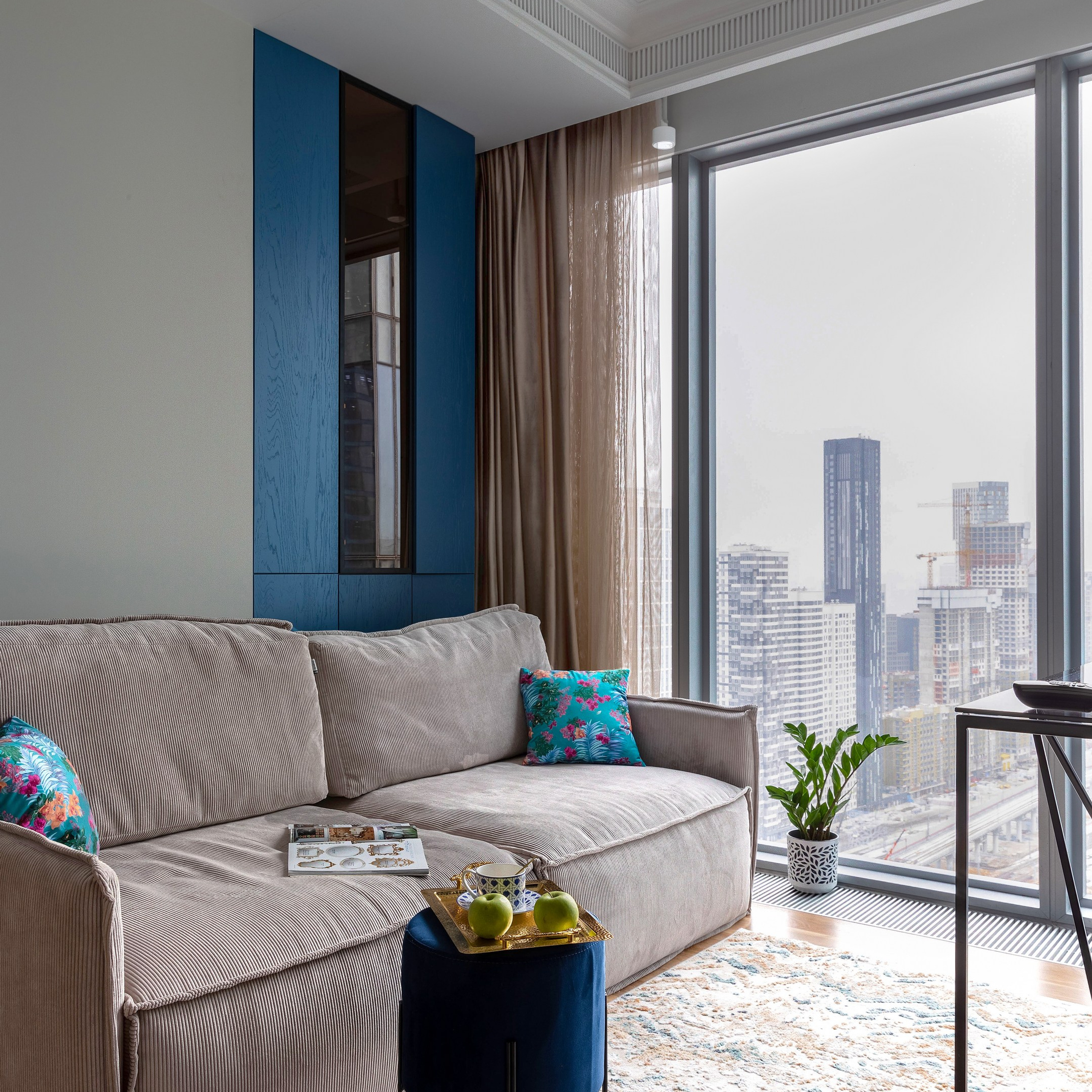 Апартаменты в Москва-Сити № 3. Интерьерный фотограф в Санкт-Петербурге, Ленинградской области и в Москве Николай Щербаков