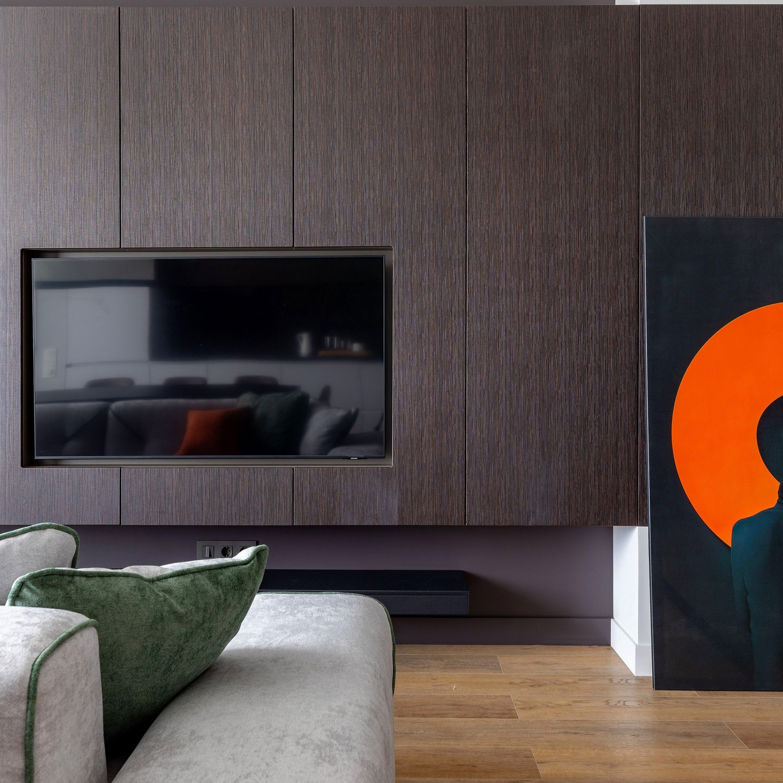 Съёмка реализованного дизайн-проекта в Кудрово. Интерьерный фотограф в Санкт-Петербурге, Ленинградской области и в Москве Николай Щербаков