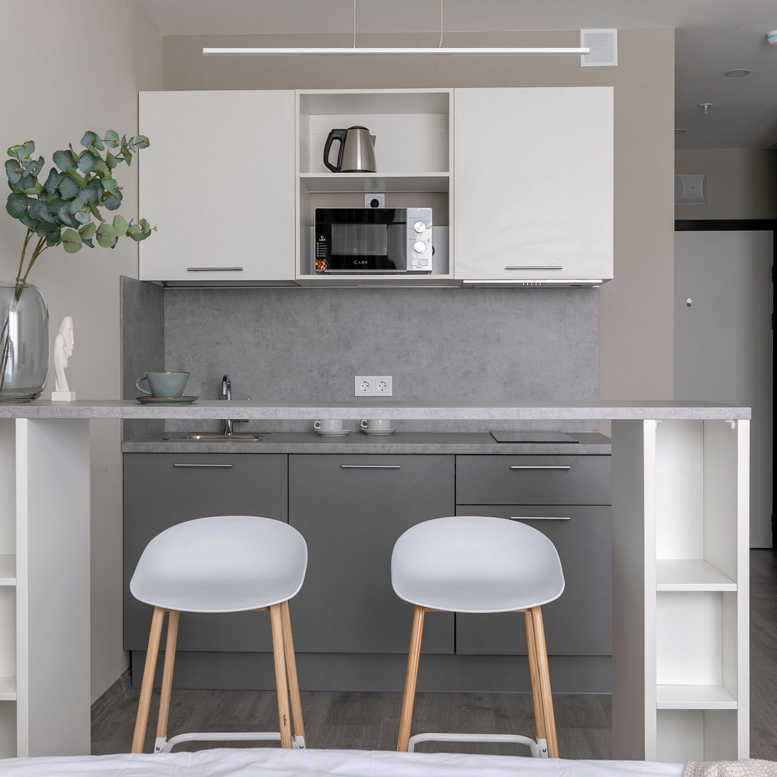 Апартаменты IN2it у метро Купчино. Интерьерный фотограф в Санкт-Петербурге, Ленинградской области и в Москве Николай Щербаков