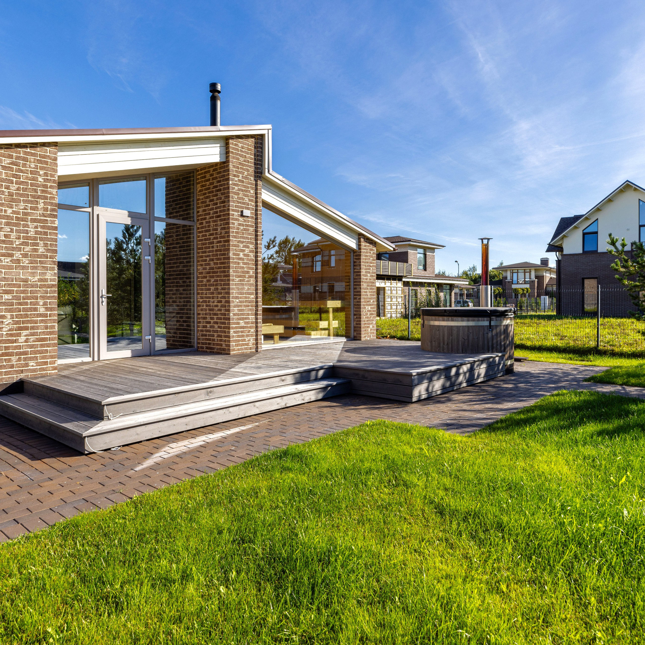 Фотосъёмка бани для строительной фирмы. Интерьерный фотограф в Санкт-Петербурге, Ленинградской области и в Москве Николай Щербаков