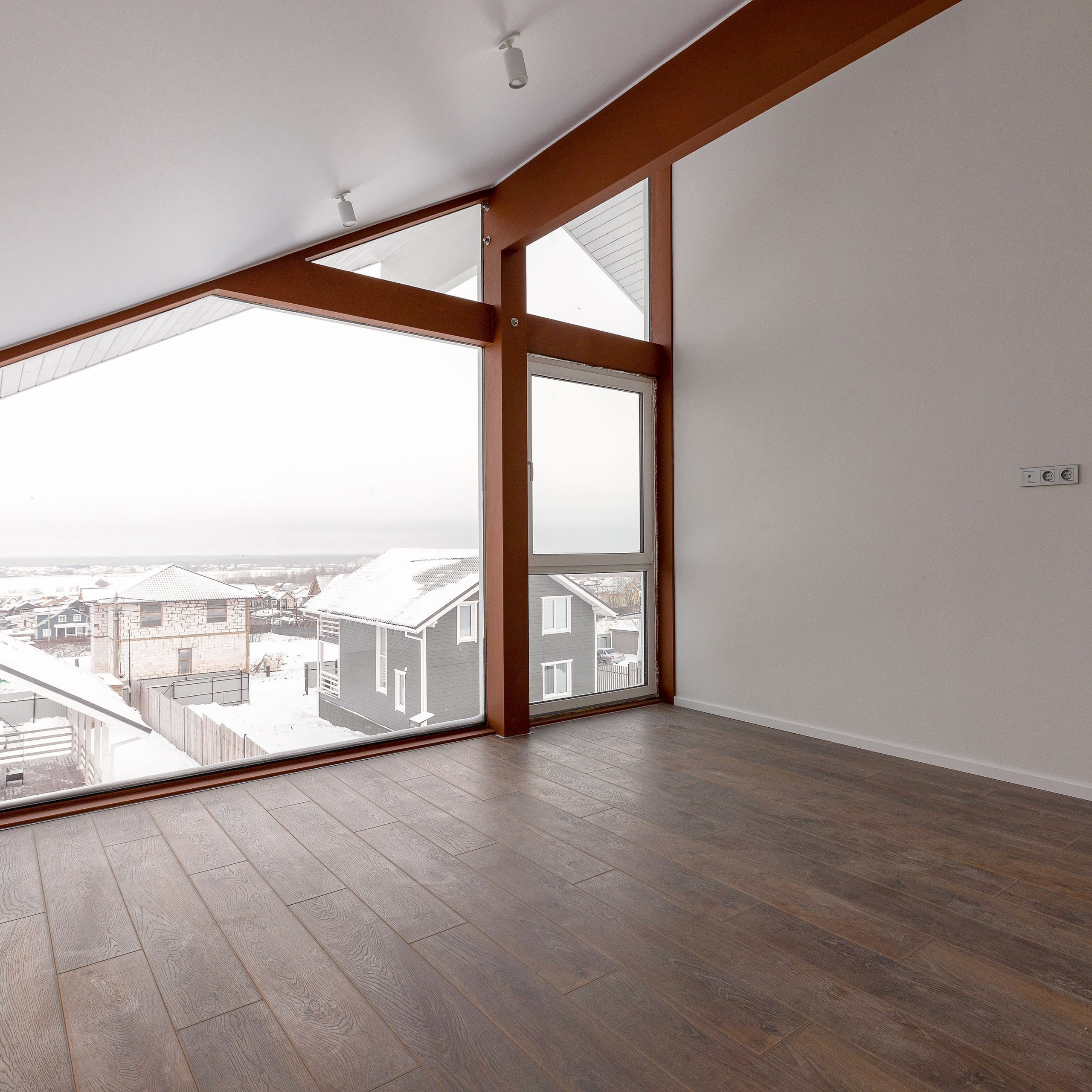 Фотосъёмка дома для строительной компании в Ропше. Интерьерный фотограф в Санкт-Петербурге, Ленинградской области и в Москве Николай Щербаков