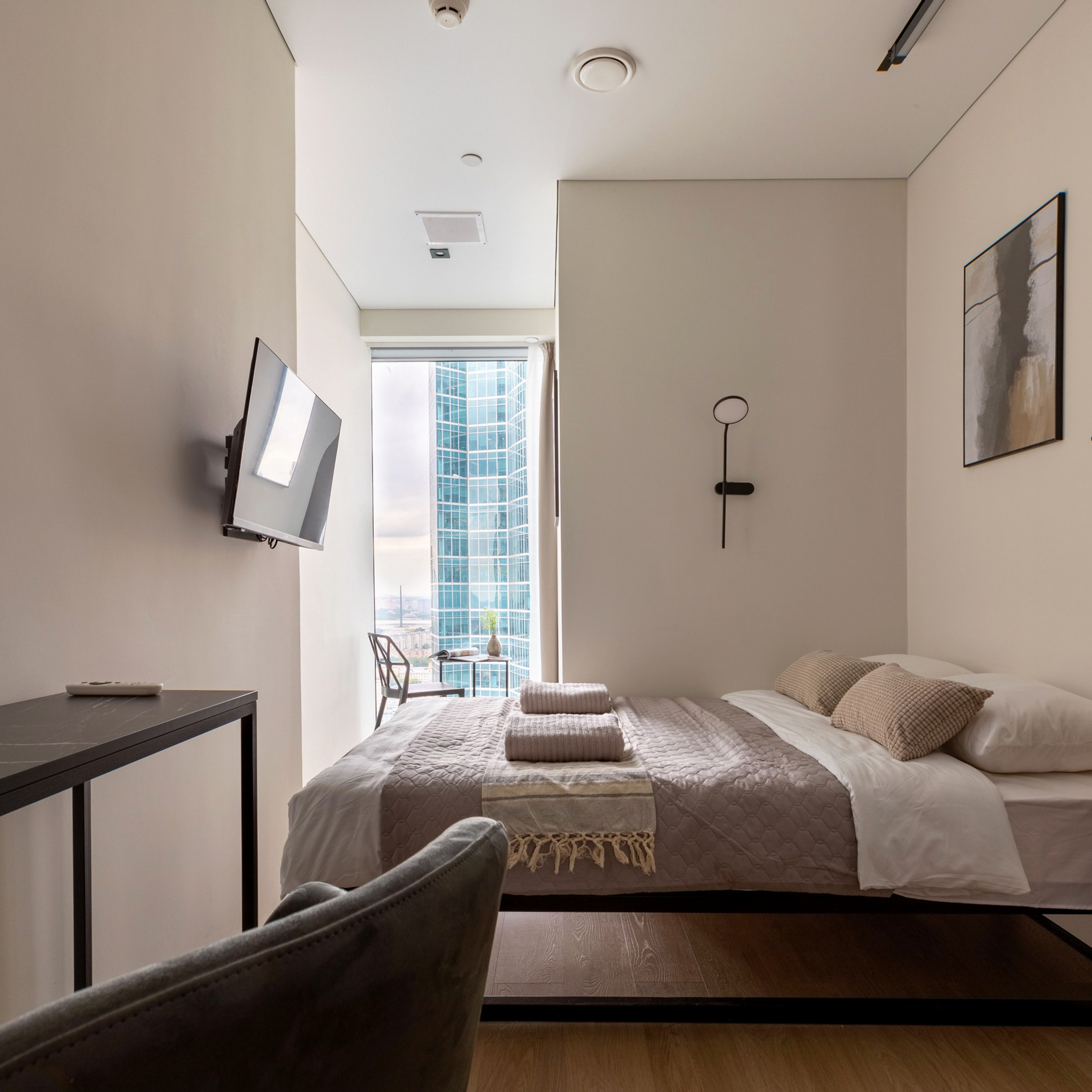 Мини-отель в Москва-Сити. Интерьерный фотограф в Санкт-Петербурге, Ленинградской области и в Москве Николай Щербаков