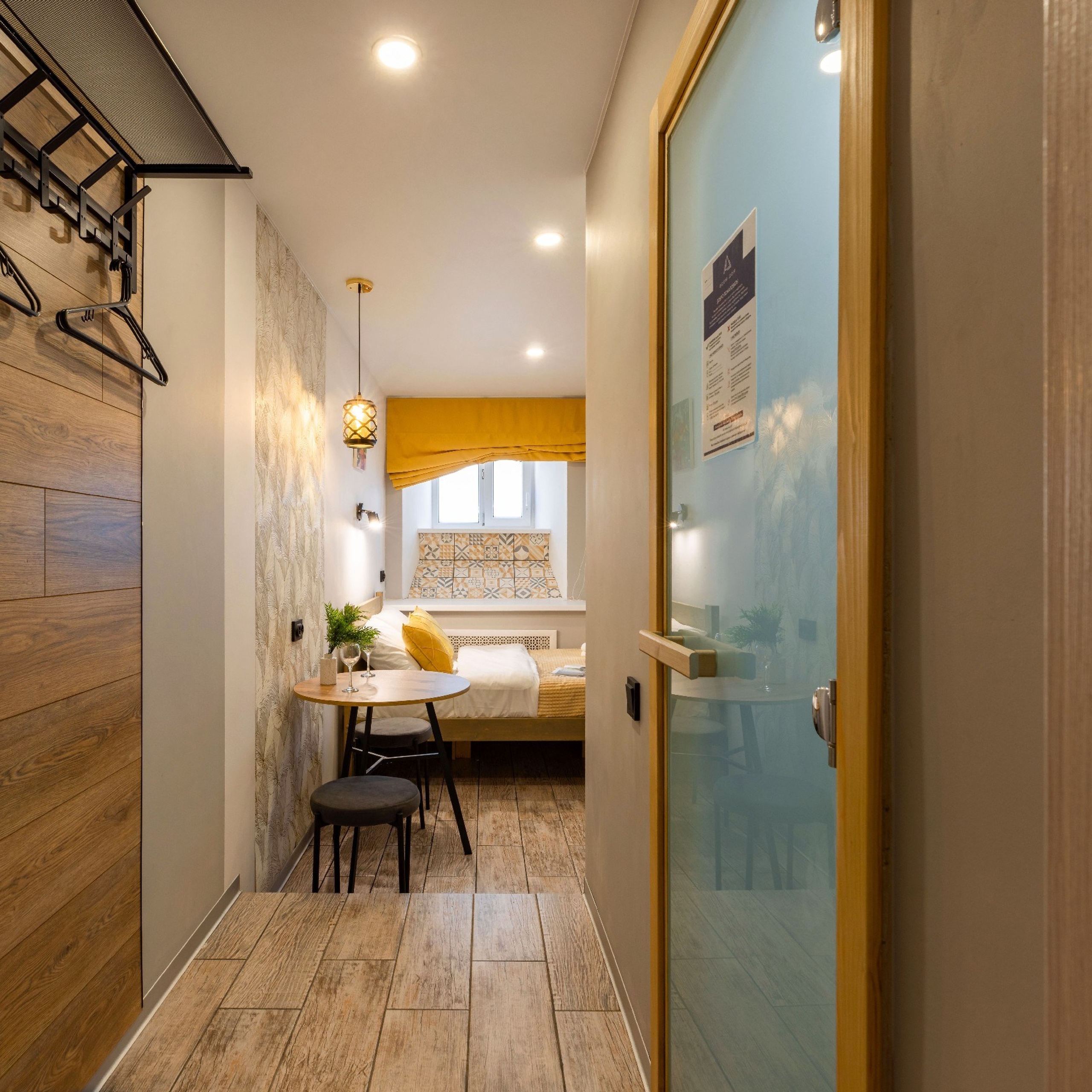 Студия в мини-отеле для компании «Всем дом». Интерьерный фотограф в Санкт-Петербурге, Ленинградской области и в Москве Николай Щербаков