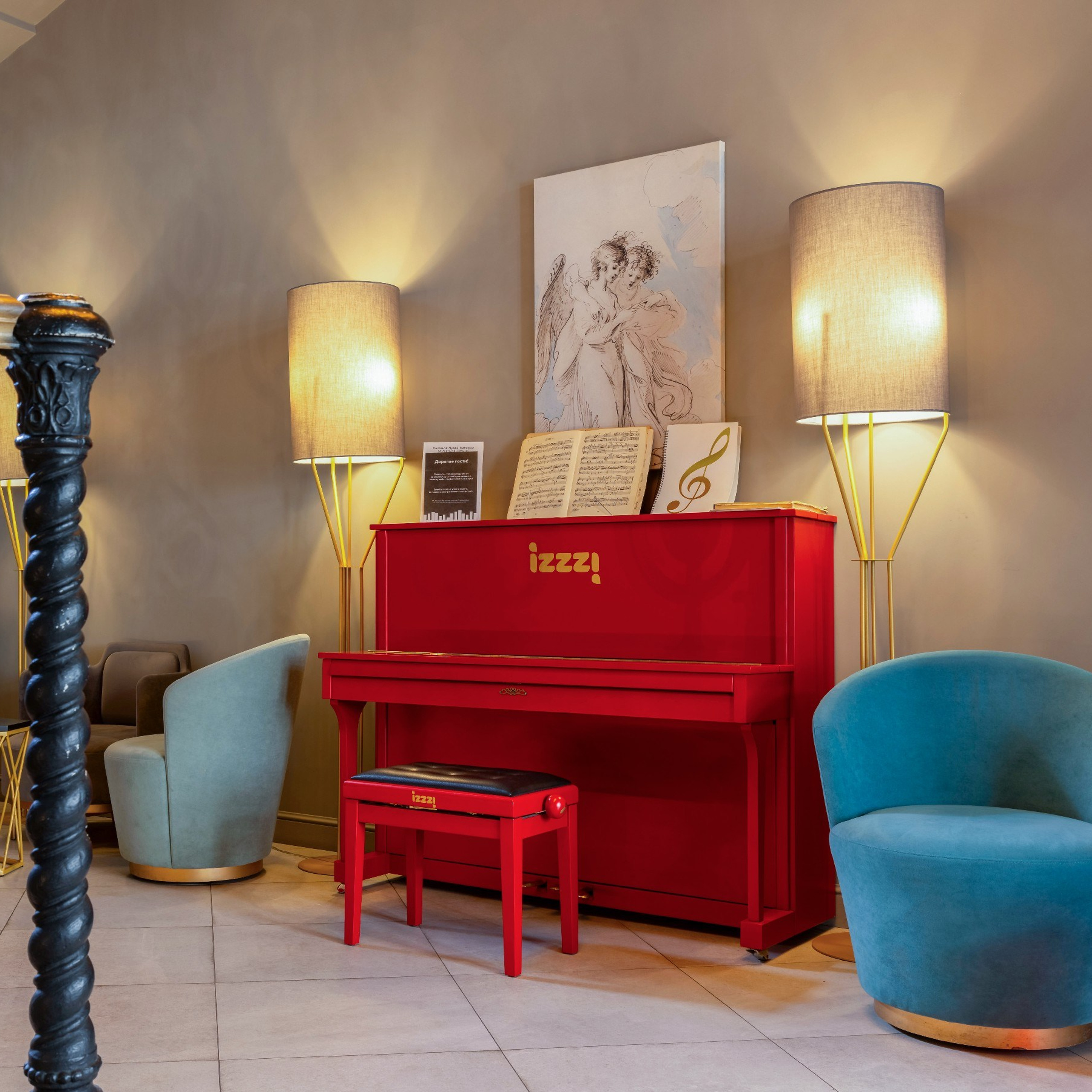 Отель Izzzi на Банковском переулке. Интерьерный фотограф в Санкт-Петербурге, Ленинградской области и в Москве Николай Щербаков