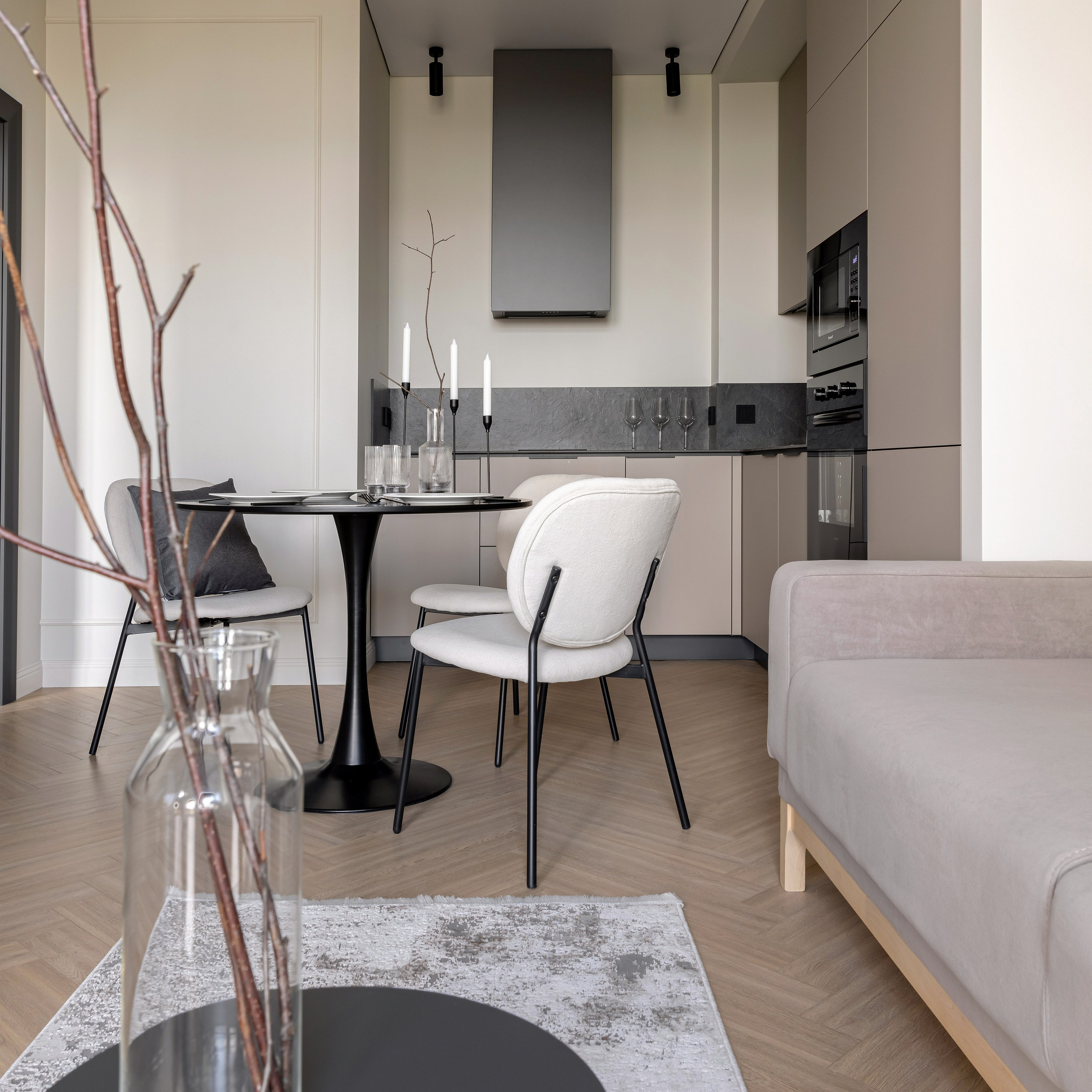 Фотосъёмка реализованного дизайн-проекта для продажи. Интерьерный фотограф в Санкт-Петербурге, Ленинградской области и в Москве Николай Щербаков