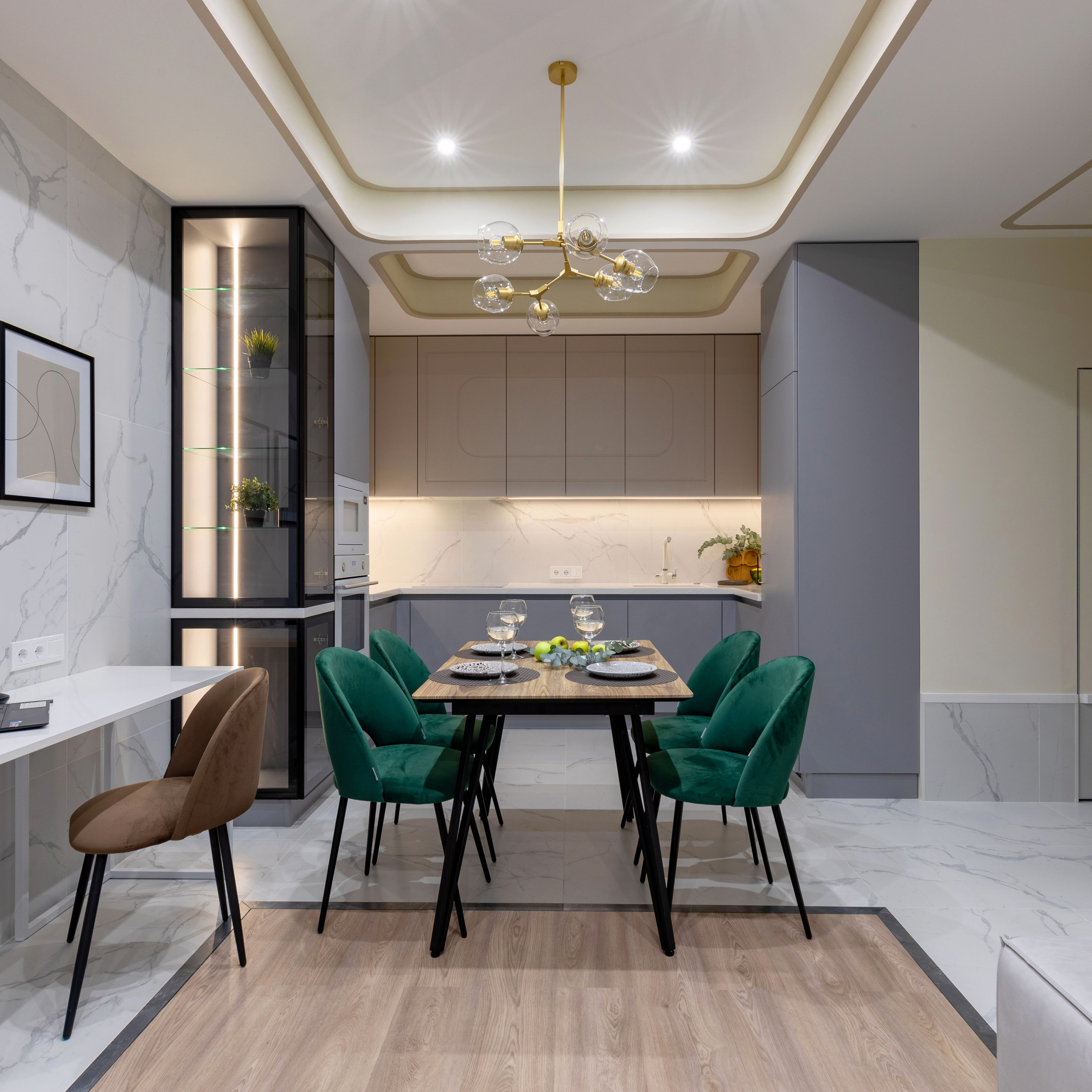 Фотосъёмка дизайн-проекта в ЖК Магнифика. Интерьерный фотограф в Санкт-Петербурге, Ленинградской области и в Москве Николай Щербаков