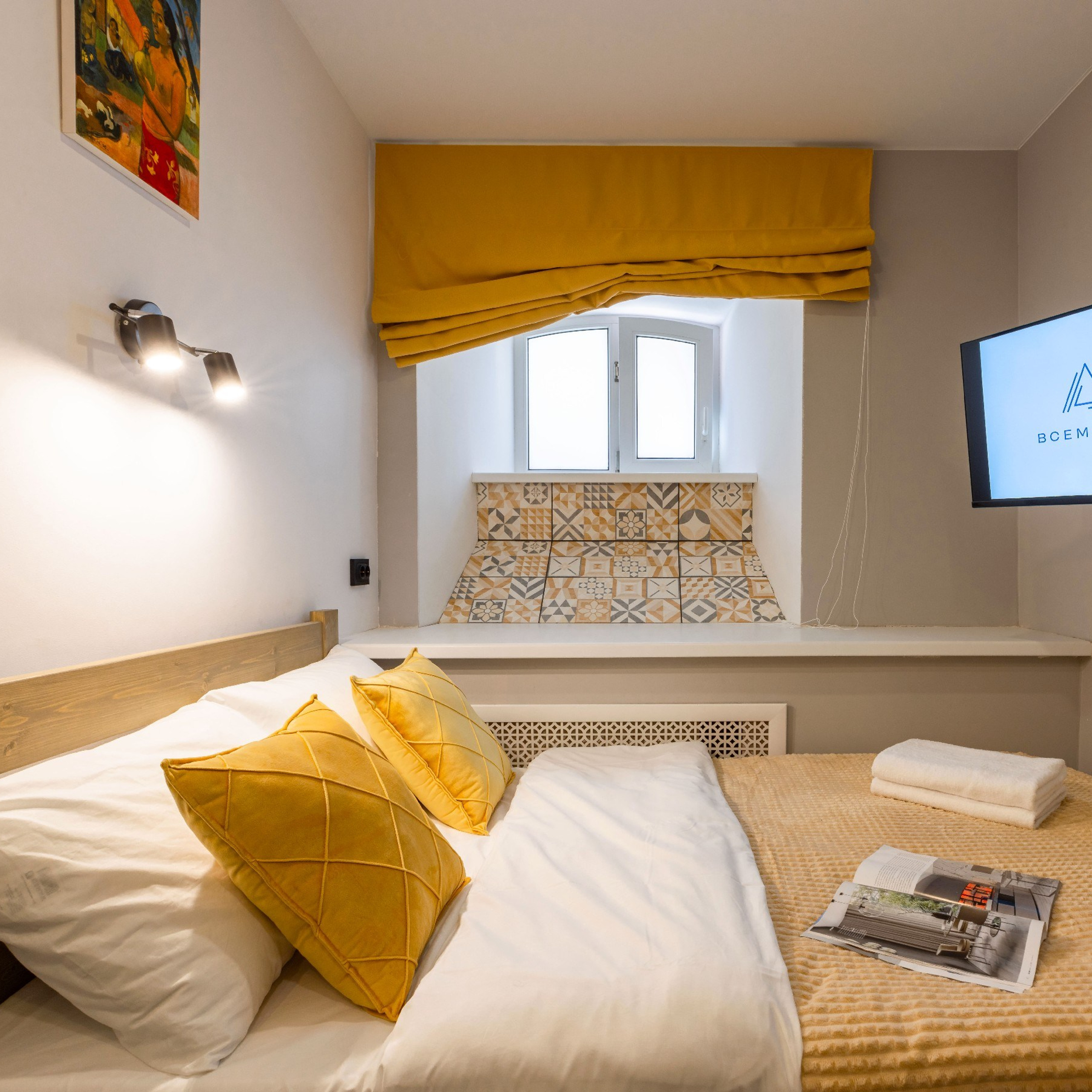 Студия в мини-отеле для компании «Всем дом». Интерьерный фотограф в Санкт-Петербурге, Ленинградской области и в Москве Николай Щербаков