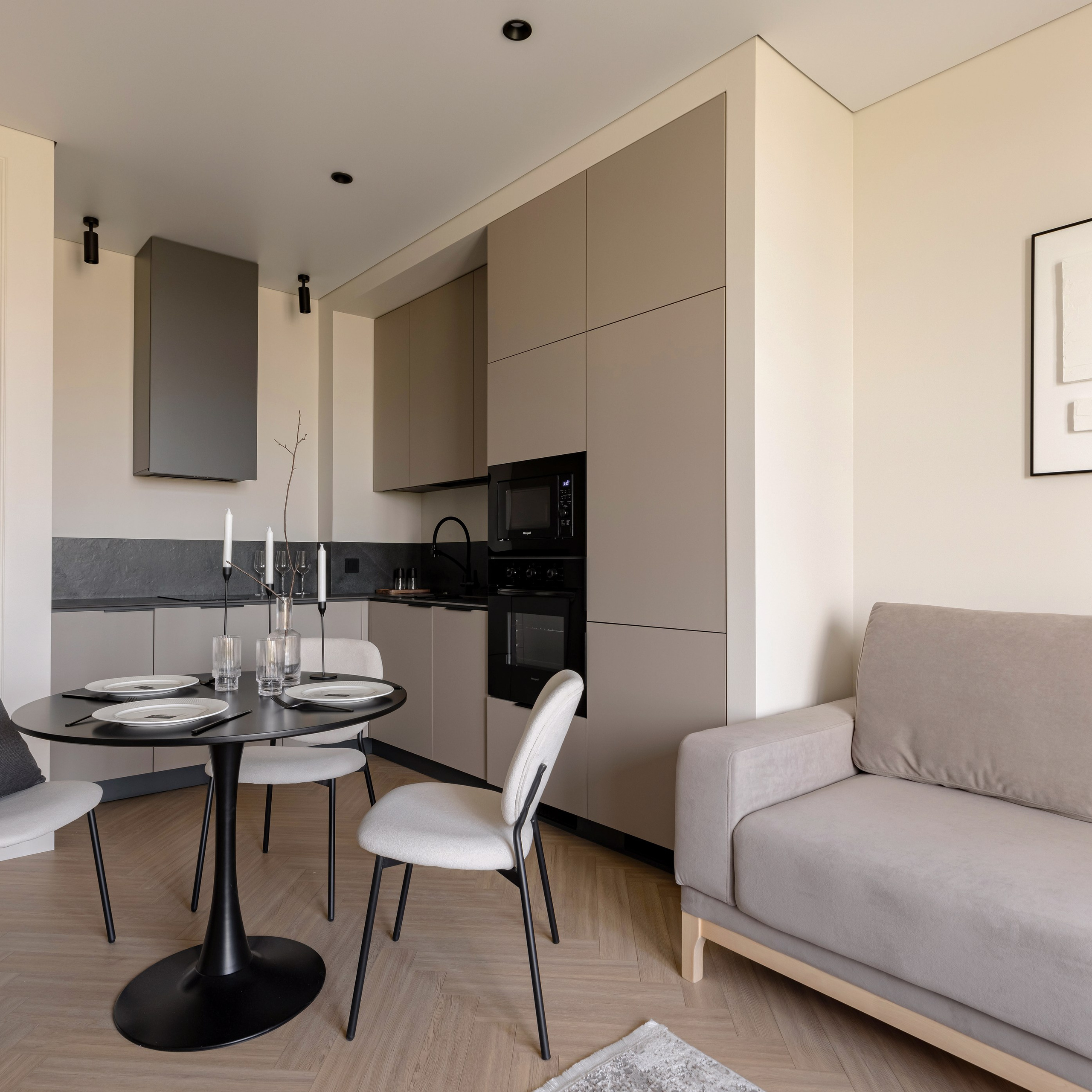 Фотосъёмка реализованного дизайн-проекта для продажи. Интерьерный фотограф в Санкт-Петербурге, Ленинградской области и в Москве Николай Щербаков