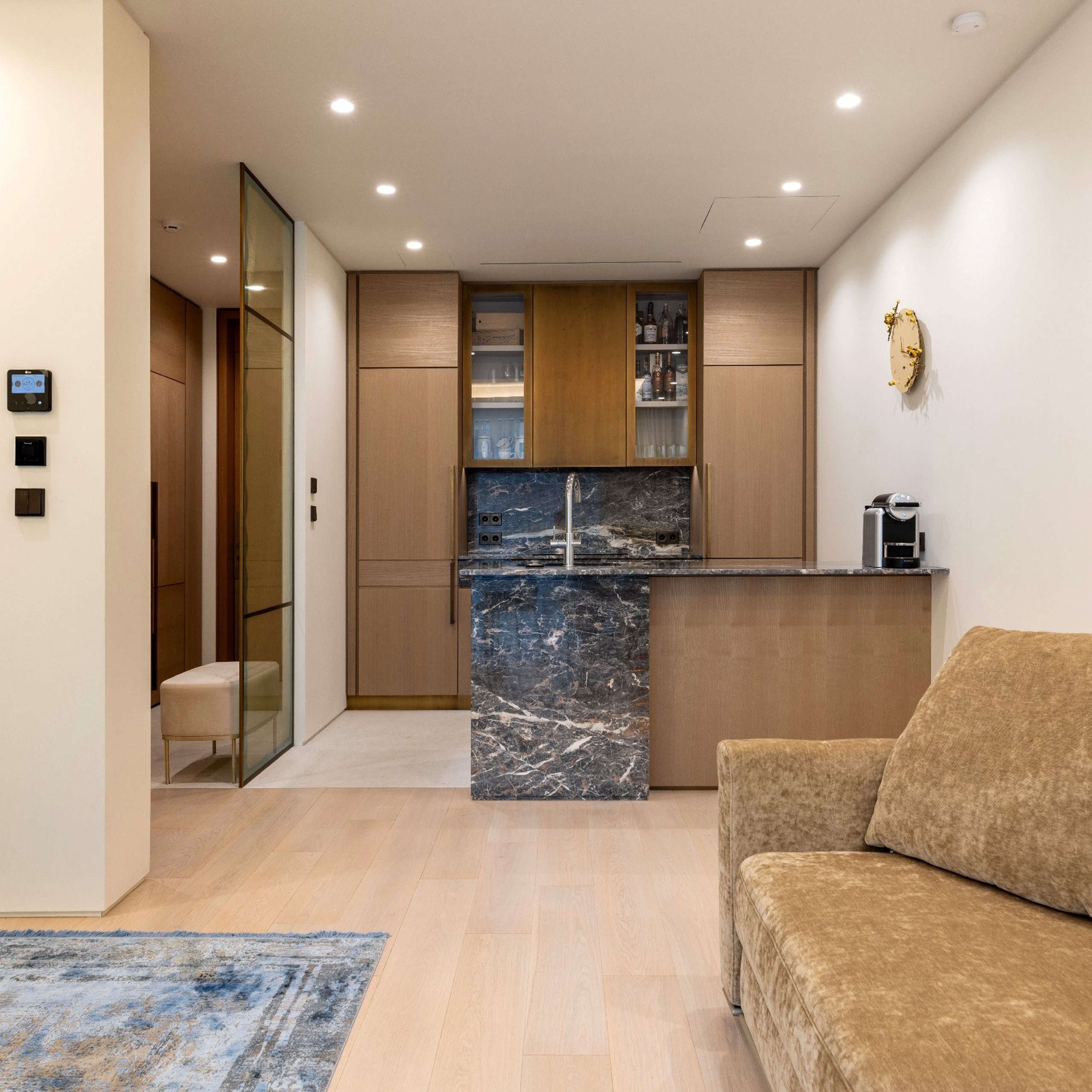 Съёмка 2-ух. ком. кв в Жк «One Triniti Place». Интерьерный фотограф в Санкт-Петербурге, Ленинградской области и в Москве Николай Щербаков