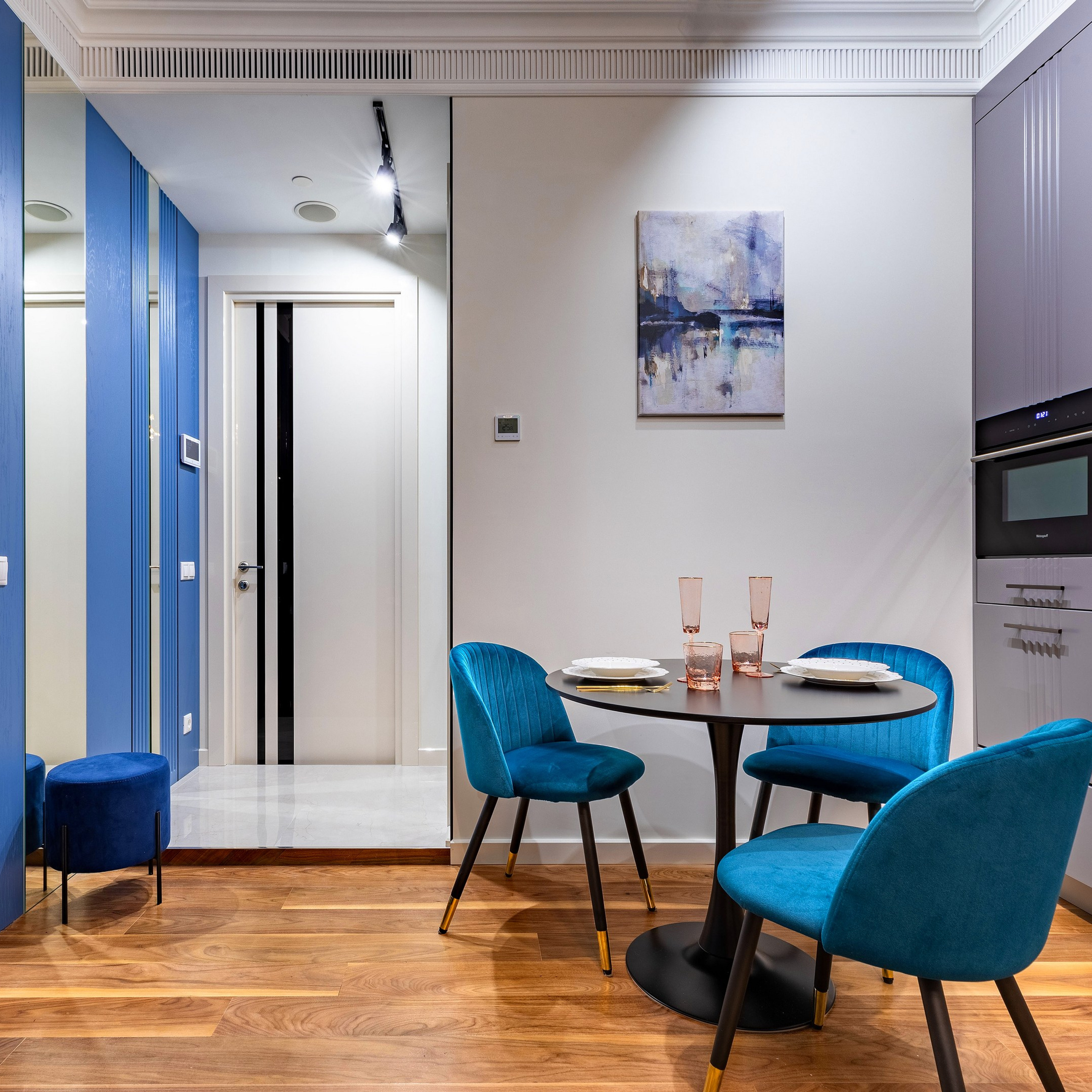 Апартаменты в Москва-Сити № 3. Интерьерный фотограф в Санкт-Петербурге, Ленинградской области и в Москве Николай Щербаков