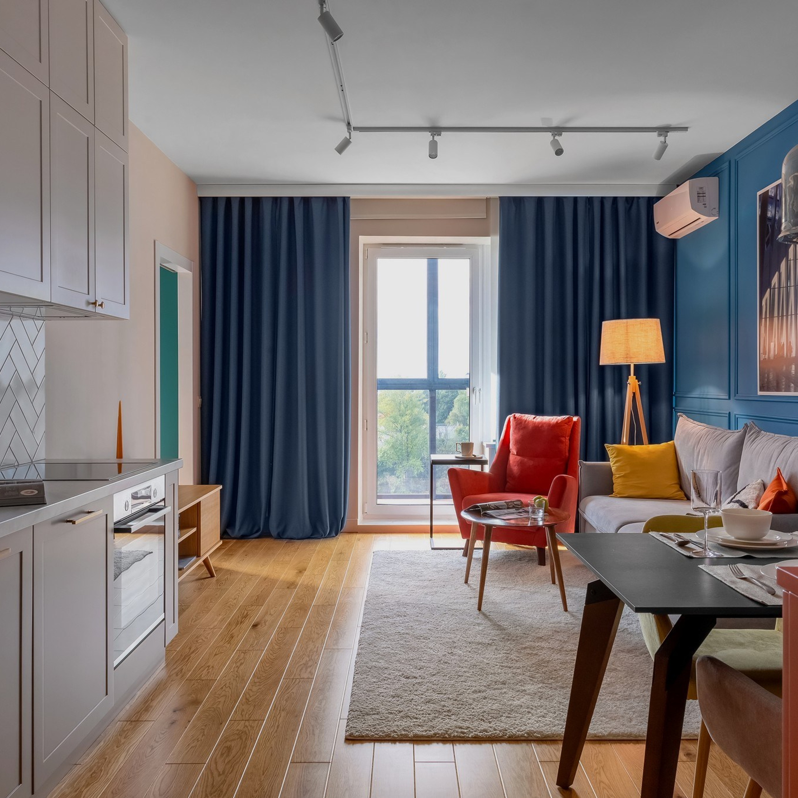 Фотосъёмка реализованного дизайн-проекта в ЖК Магнифика. Интерьерный фотограф в Санкт-Петербурге, Ленинградской области и в Москве Николай Щербаков