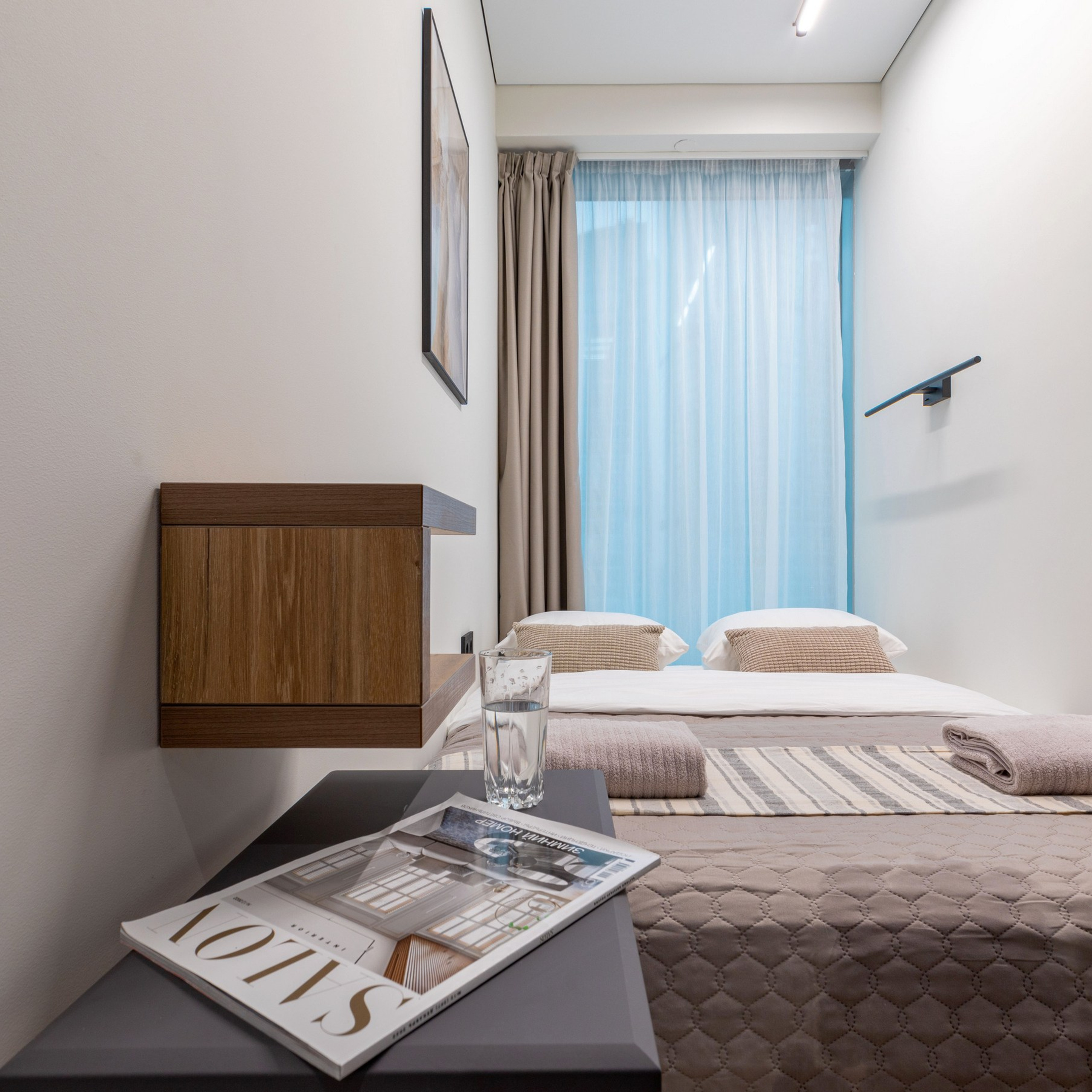 Мини-отель в Москва-Сити. Интерьерный фотограф в Санкт-Петербурге, Ленинградской области и в Москве Николай Щербаков