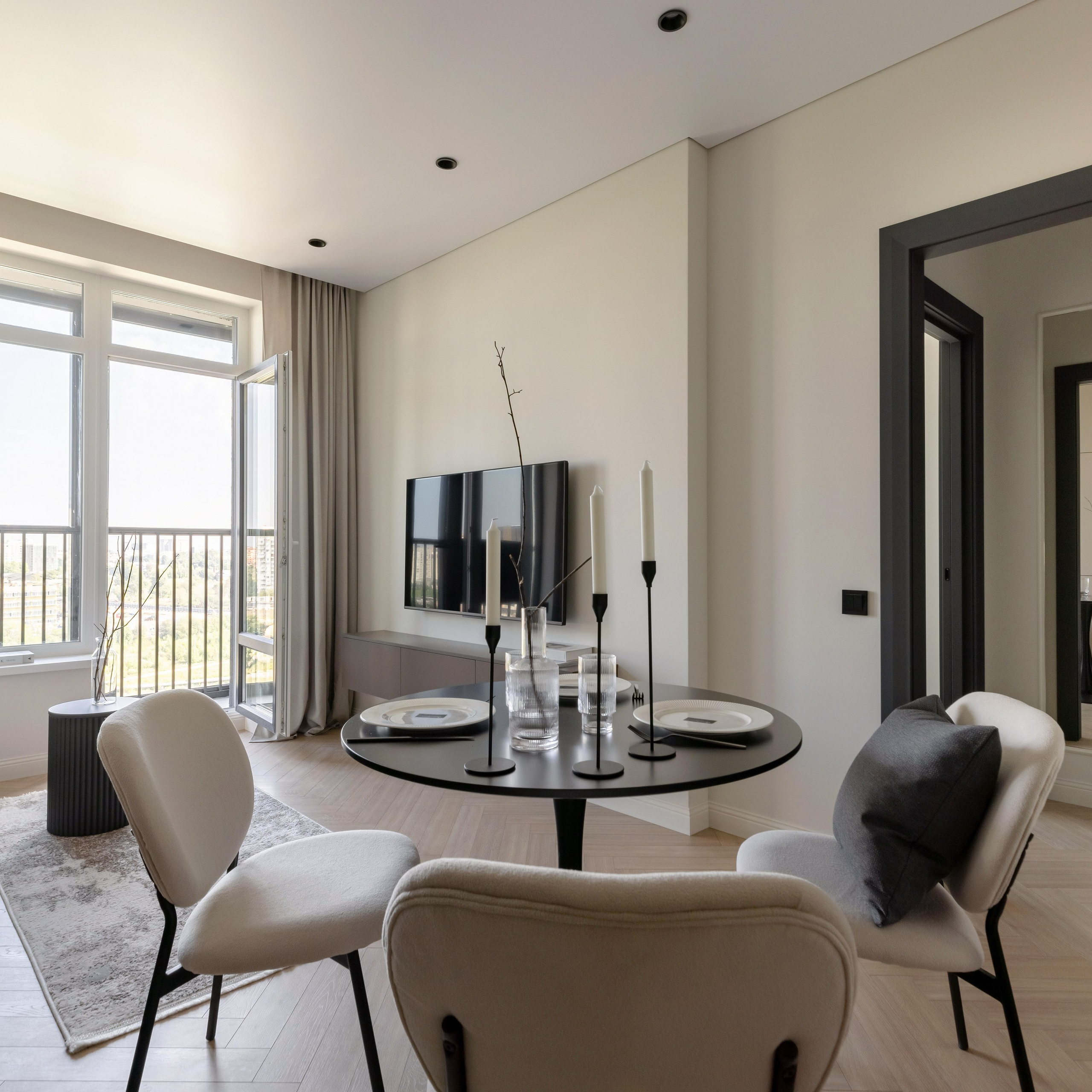 Фотосъёмка реализованного дизайн-проекта для продажи. Интерьерный фотограф в Санкт-Петербурге, Ленинградской области и в Москве Николай Щербаков