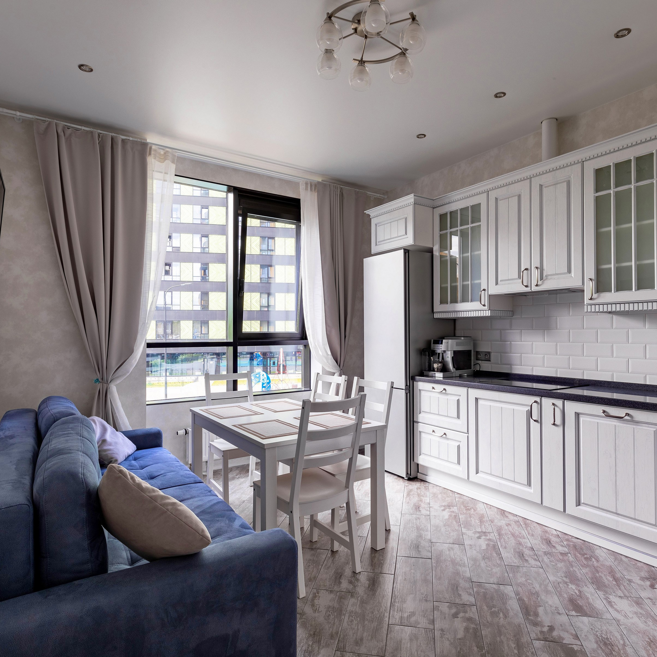 Съёмка 1 ком. кв. в Жк «Пять звёзд». Интерьерный фотограф в Санкт-Петербурге, Ленинградской области и в Москве Николай Щербаков