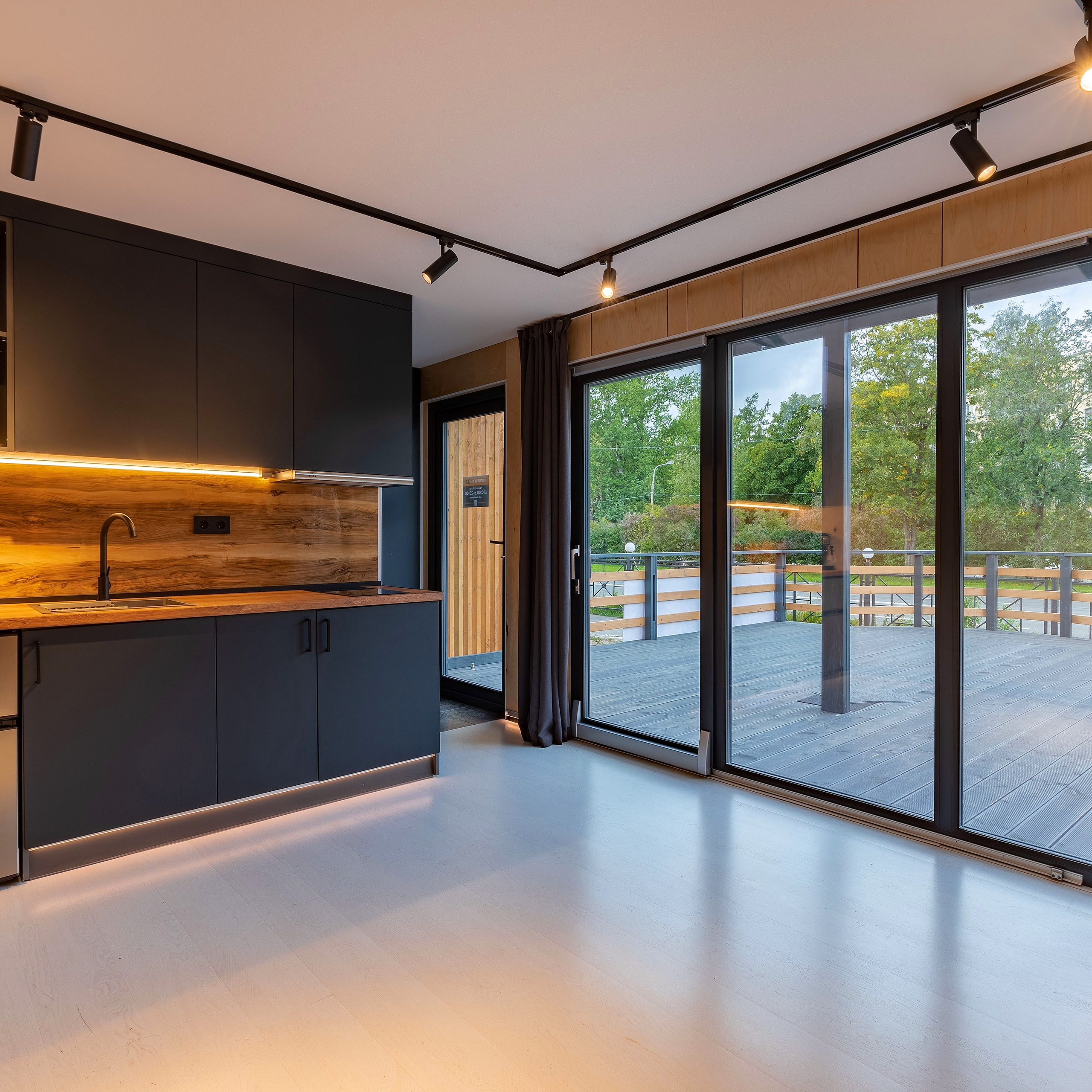 Фотосъёмка модульного дома для строительной компании. Интерьерный фотограф в Санкт-Петербурге, Ленинградской области и в Москве Николай Щербаков