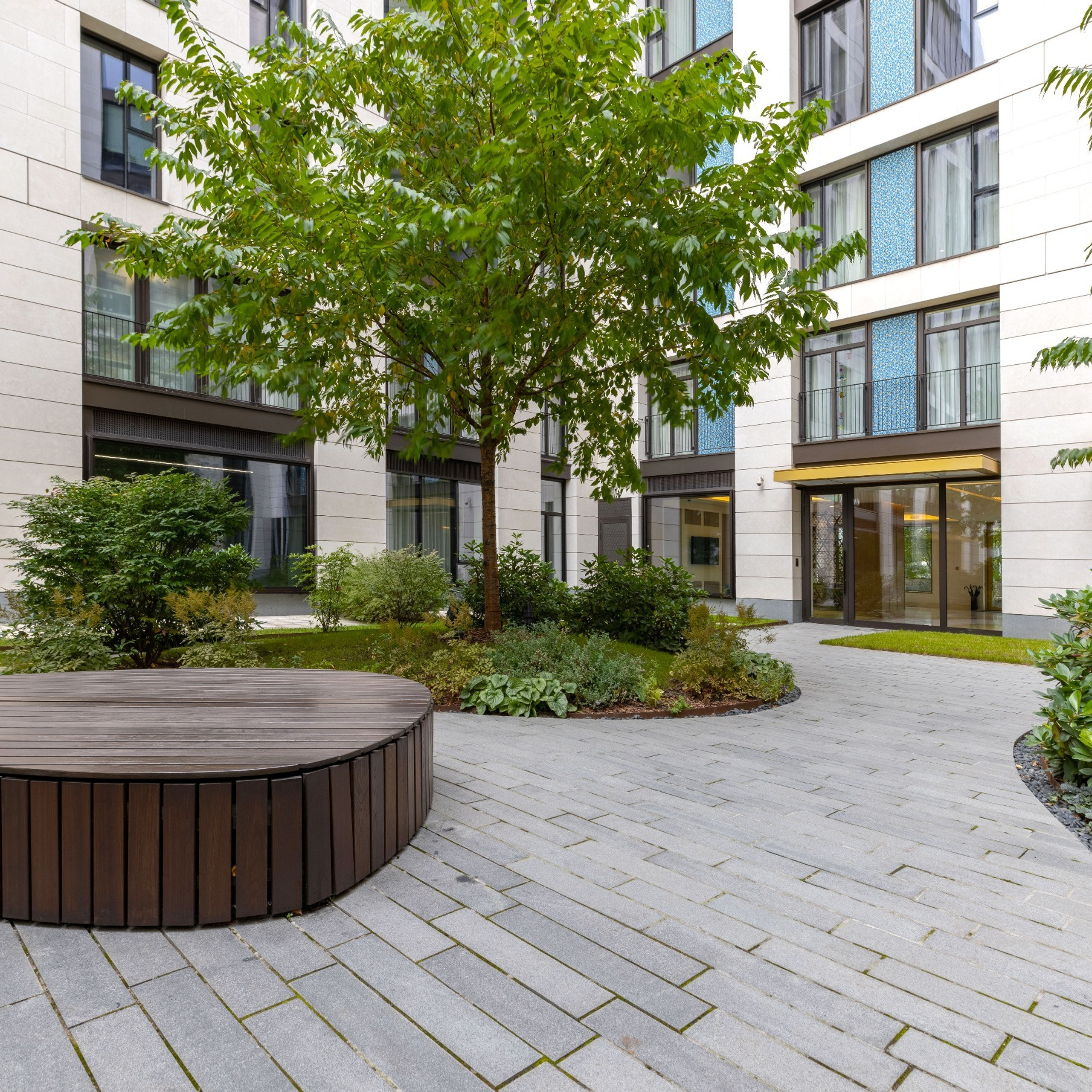 Съёмка 2-ух. ком. кв в Жк «One Triniti Place»