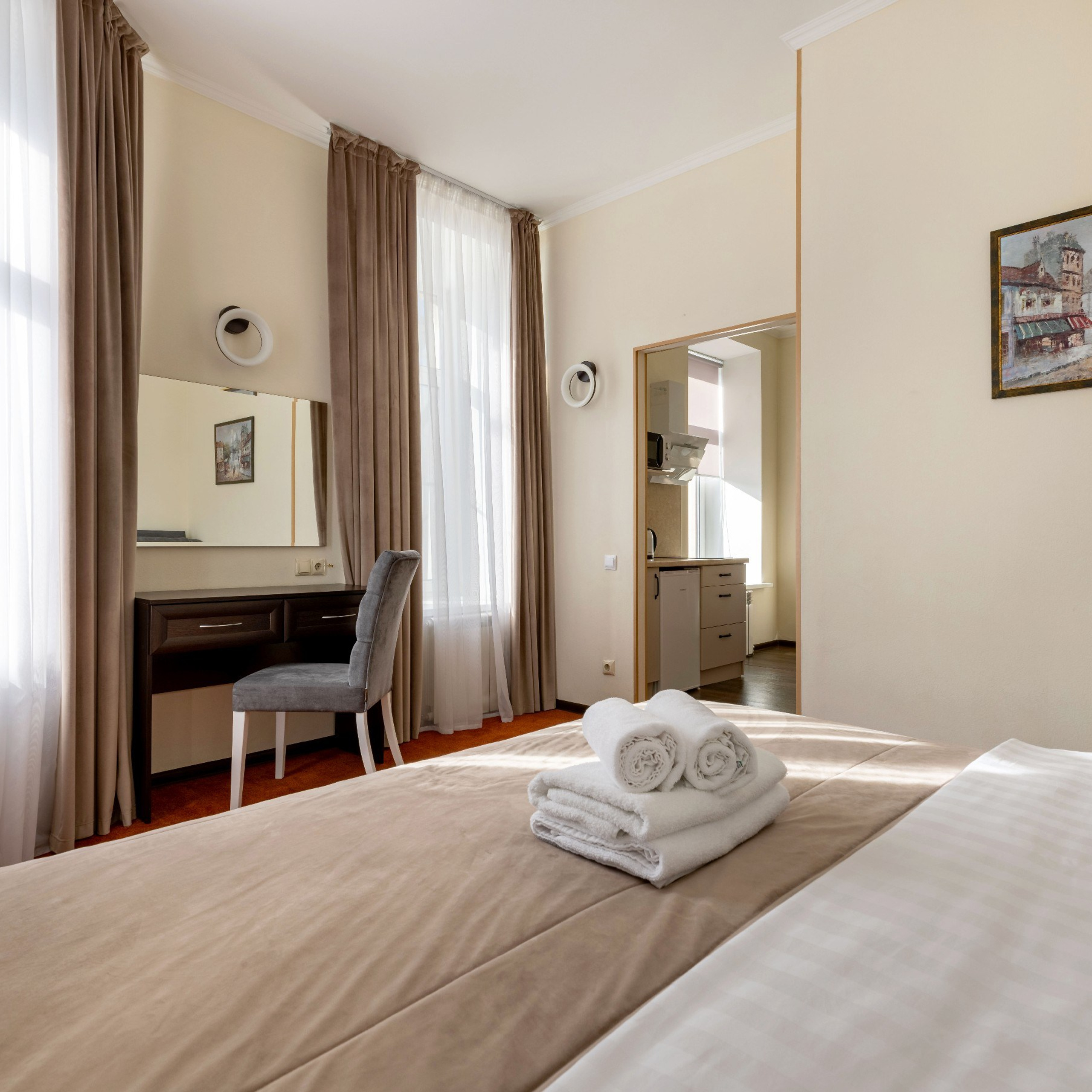 Гостиница «Solo» на Большом проспекте. Интерьерный фотограф в Санкт-Петербурге, Ленинградской области и в Москве Николай Щербаков