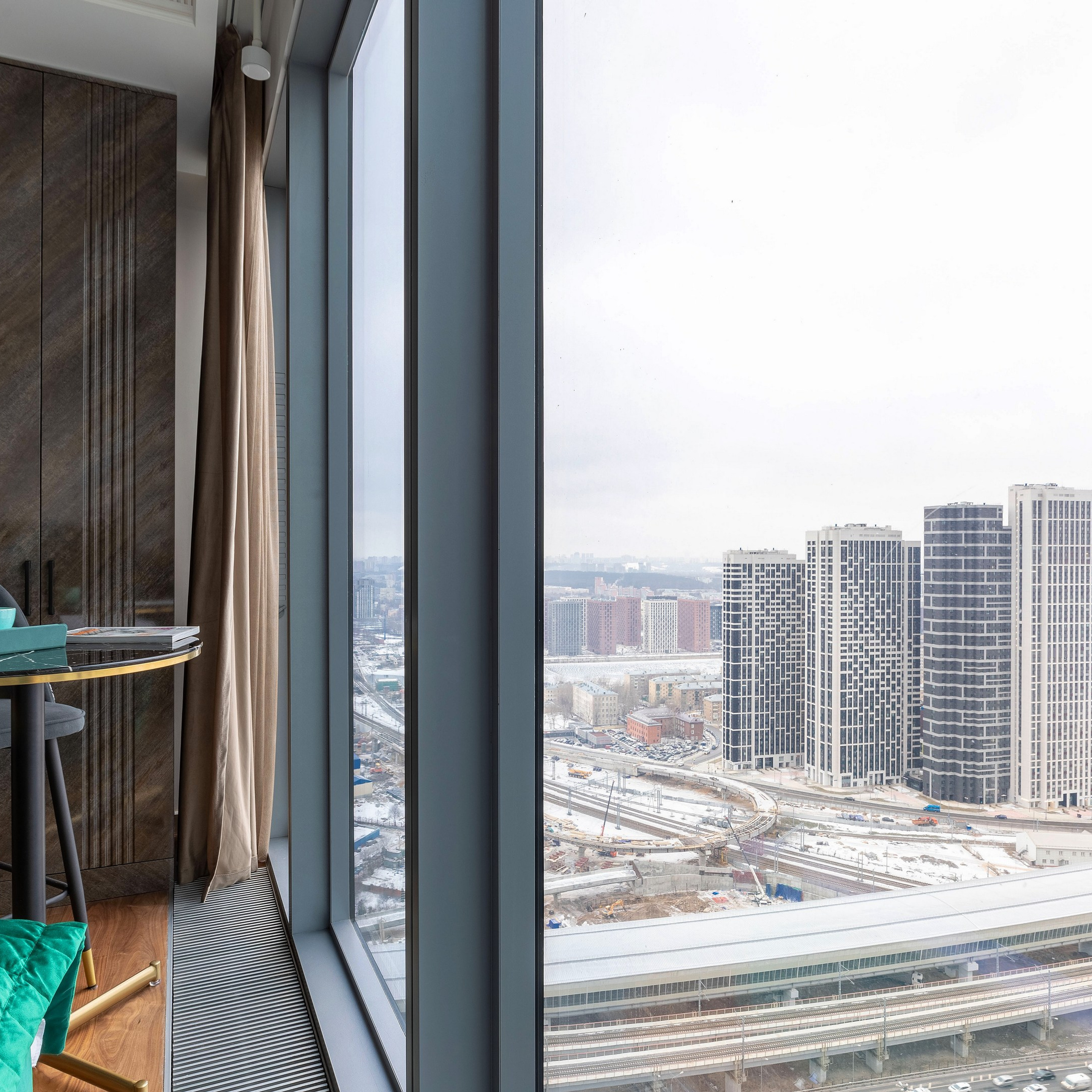 Апартаменты в Москва-Сити № 1. Интерьерный фотограф в Санкт-Петербурге, Ленинградской области и в Москве Николай Щербаков