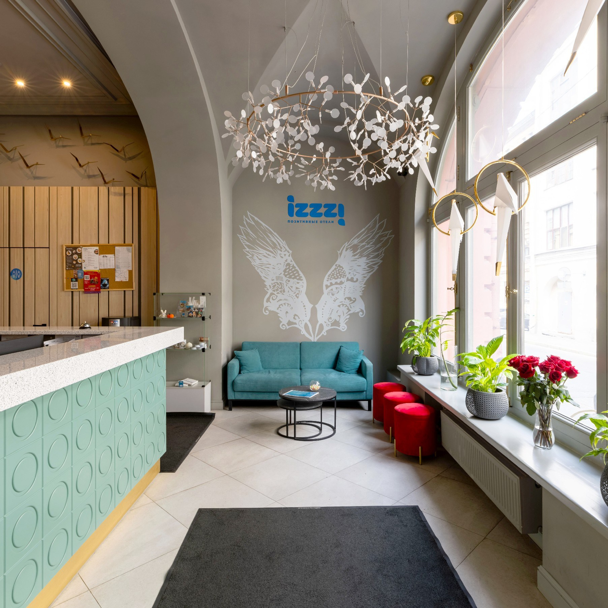 Отель Izzzi на Банковском переулке. Интерьерный фотограф в Санкт-Петербурге, Ленинградской области и в Москве Николай Щербаков