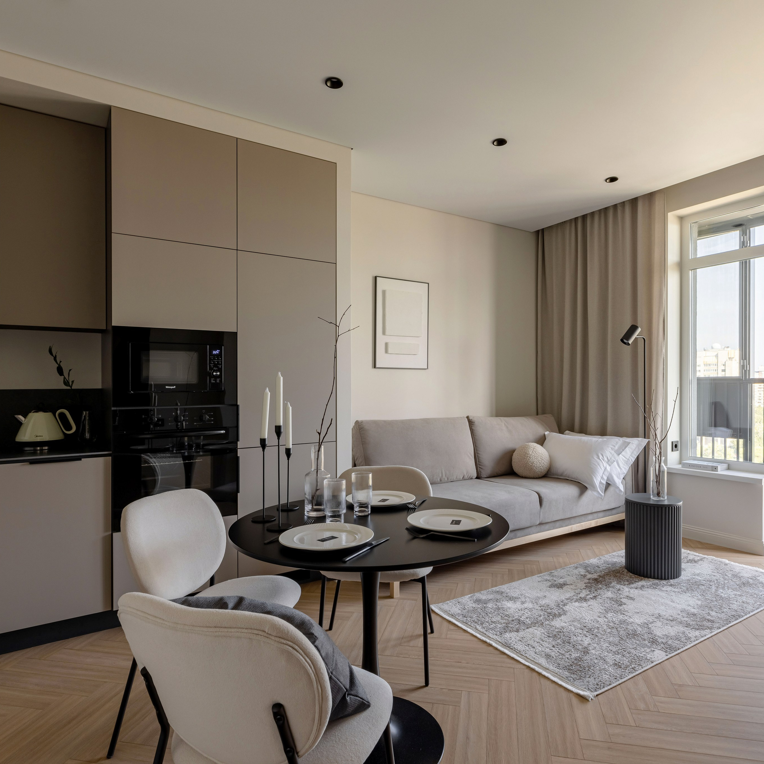 Фотосъёмка реализованного дизайн-проекта для продажи. Интерьерный фотограф в Санкт-Петербурге, Ленинградской области и в Москве Николай Щербаков