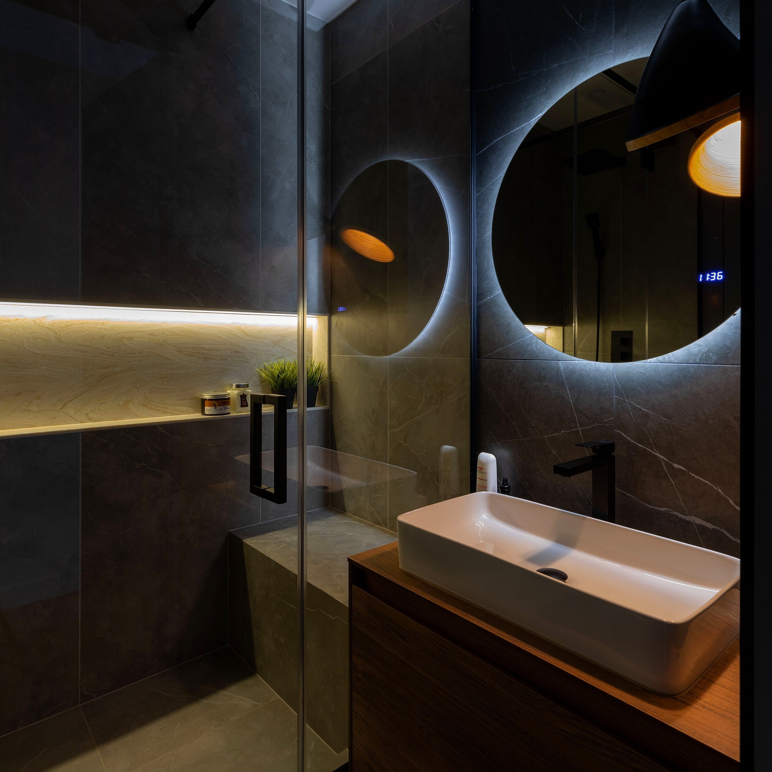 Съёмка реализованного дизайн-проекта в Кудрово. Интерьерный фотограф в Санкт-Петербурге, Ленинградской области и в Москве Николай Щербаков