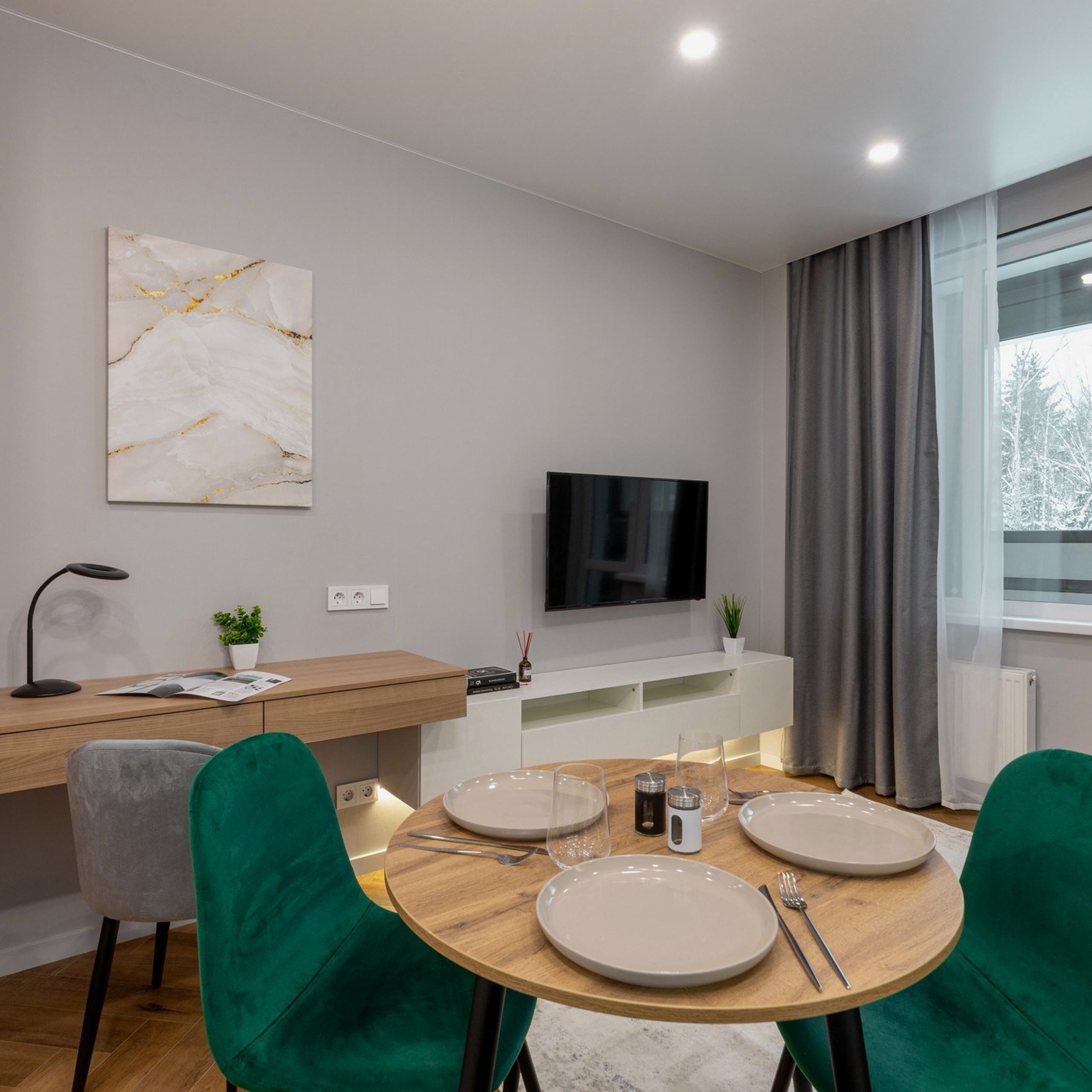 Съёмка студии на Планерной улице. Интерьерный фотограф в Санкт-Петербурге, Ленинградской области и в Москве Николай Щербаков