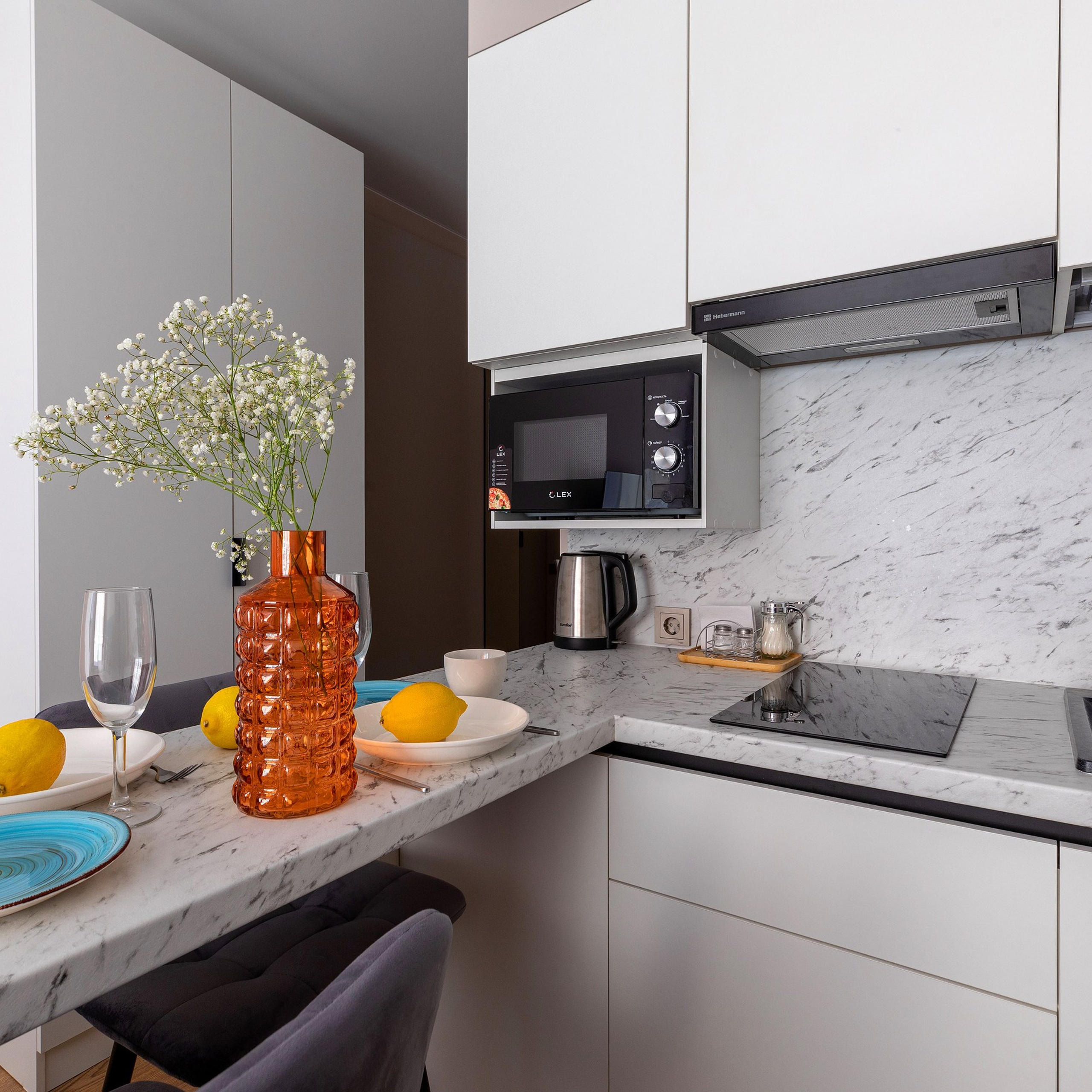 Фотосъёмка студии в апартаментах Putilov Avenir. Интерьерный фотограф в Санкт-Петербурге, Ленинградской области и в Москве Николай Щербаков