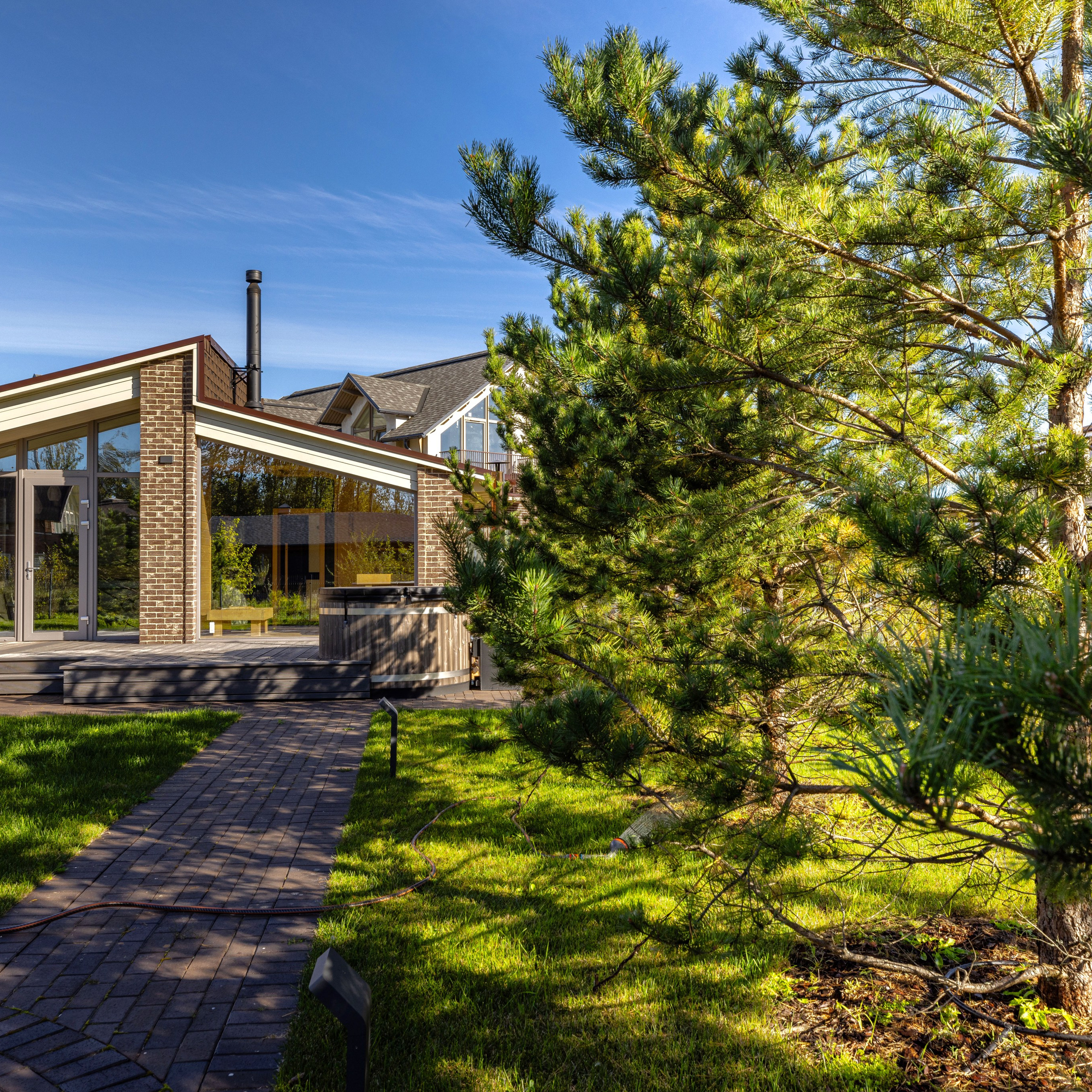 Фотосъёмка бани для строительной фирмы. Интерьерный фотограф в Санкт-Петербурге, Ленинградской области и в Москве Николай Щербаков