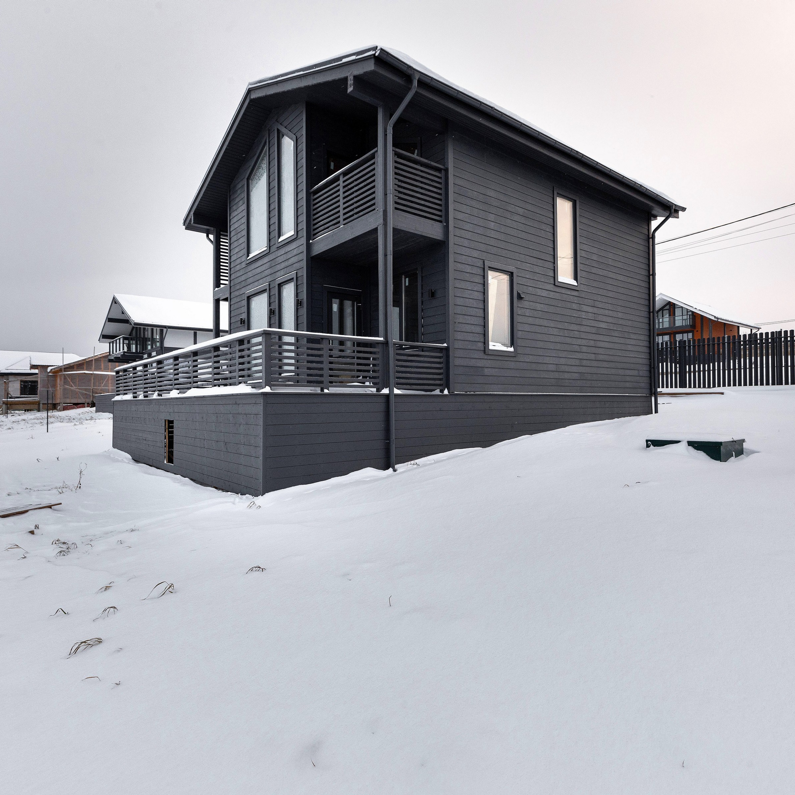 Фотосъёмка дома для строительной компании в Ропше. Интерьерный фотограф в Санкт-Петербурге, Ленинградской области и в Москве Николай Щербаков