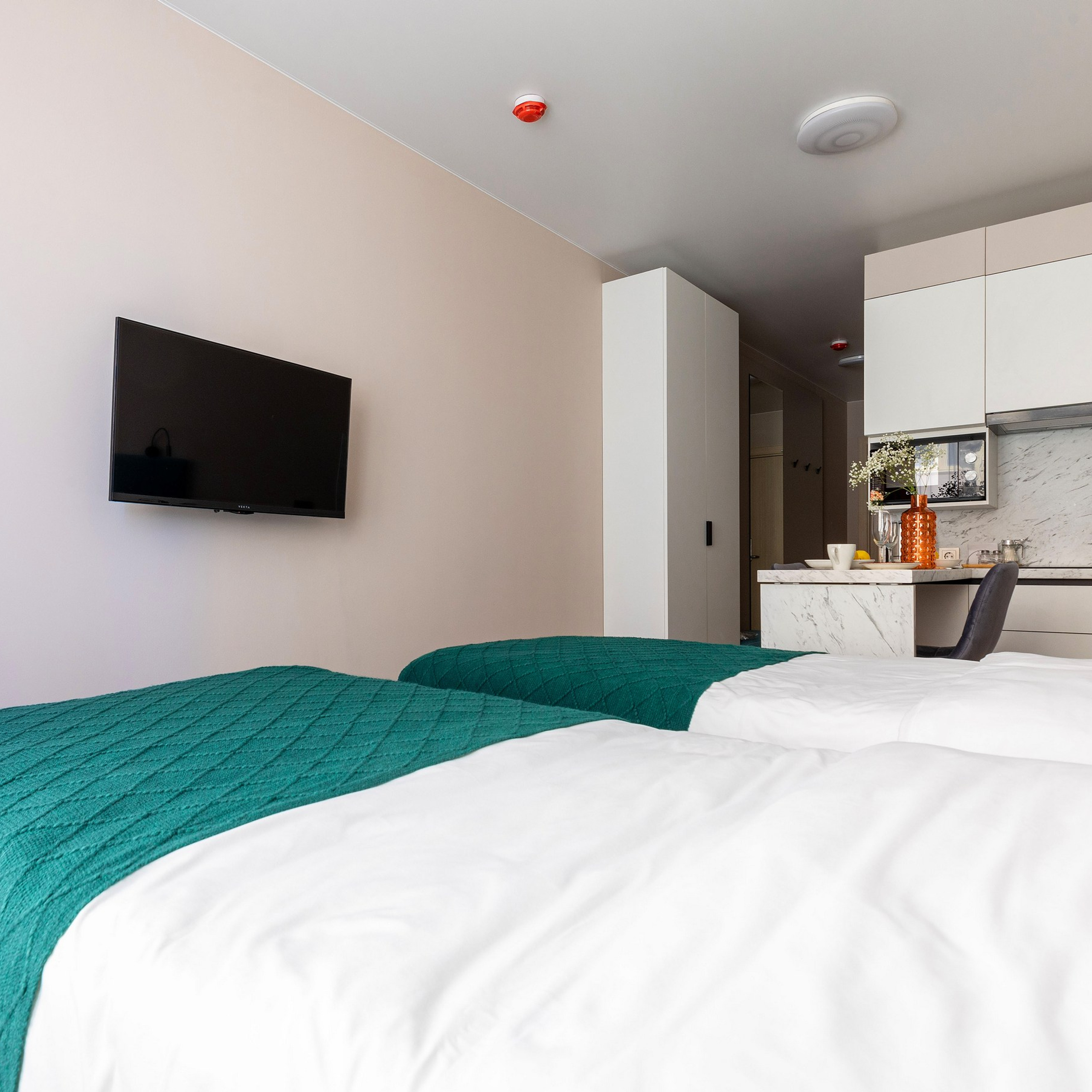 Фотосъёмка студии в апартаментах Putilov Avenir. Интерьерный фотограф в Санкт-Петербурге, Ленинградской области и в Москве Николай Щербаков