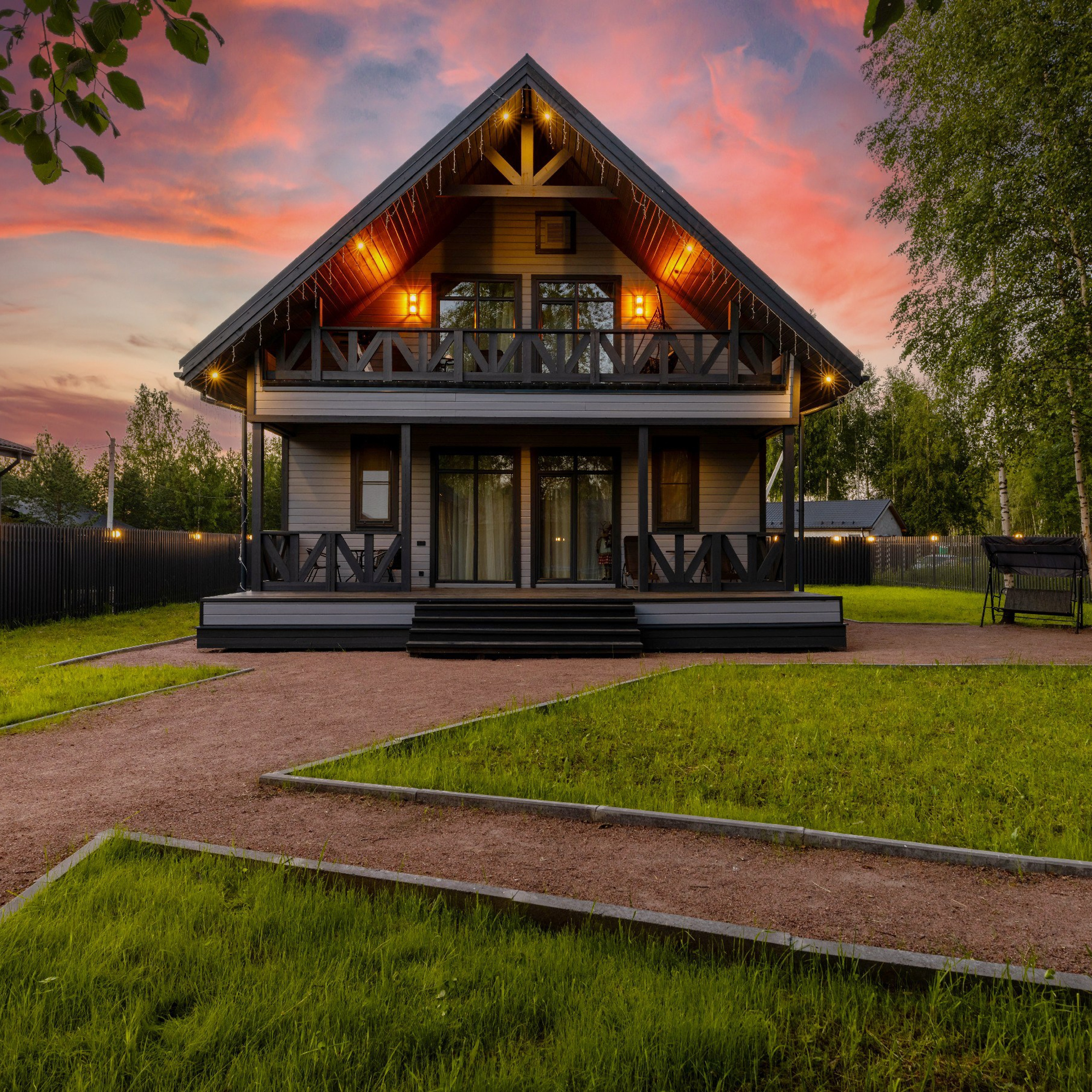 Фотосъёмка дома в Днп Берёзовка для строительной компании. Интерьерный фотограф в Санкт-Петербурге, Ленинградской области и в Москве Николай Щербаков