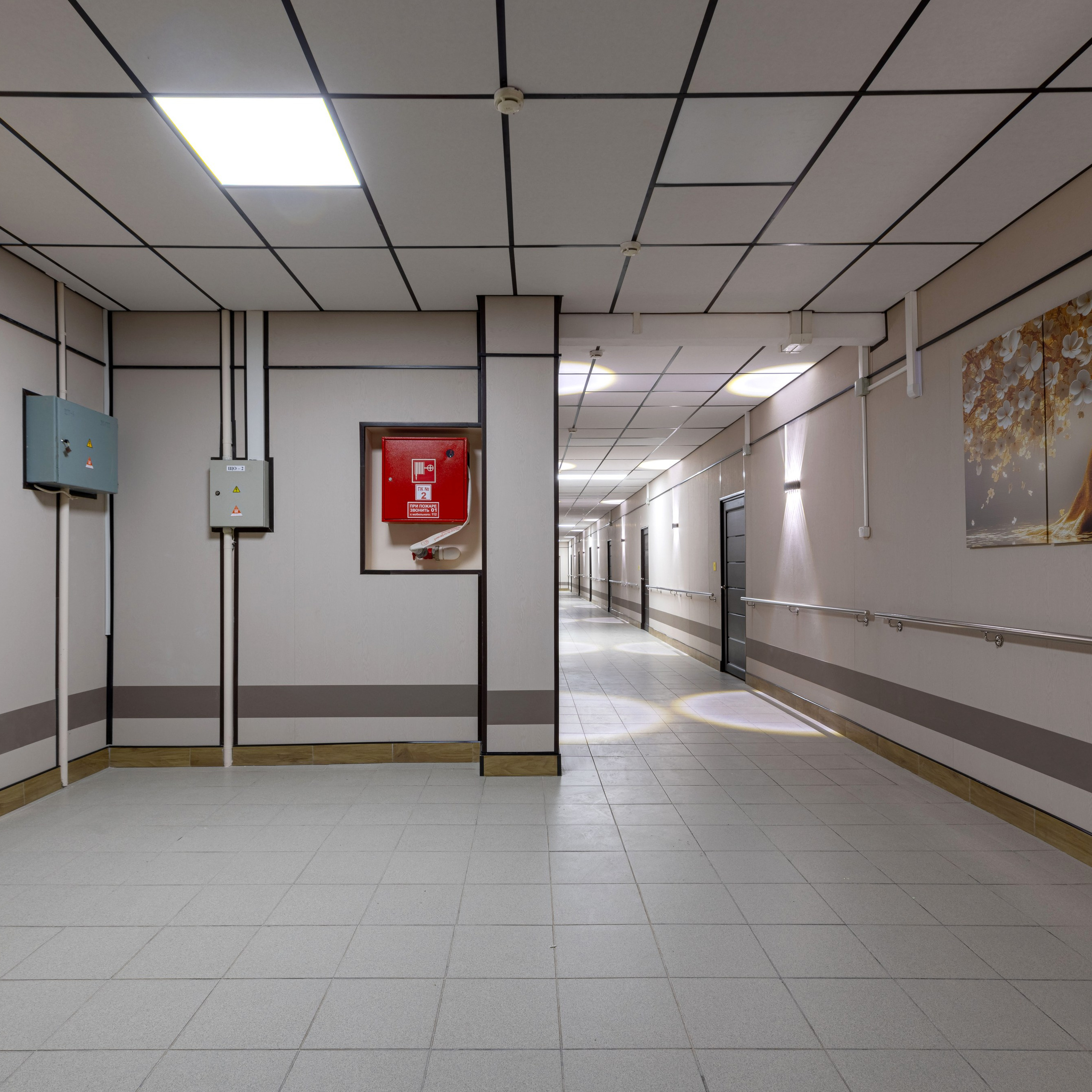 Дом-интернат для ветеранов. Съёмка ремонта для строительной компании. Интерьерный фотограф в Санкт-Петербурге, Ленинградской области и в Москве Николай Щербаков