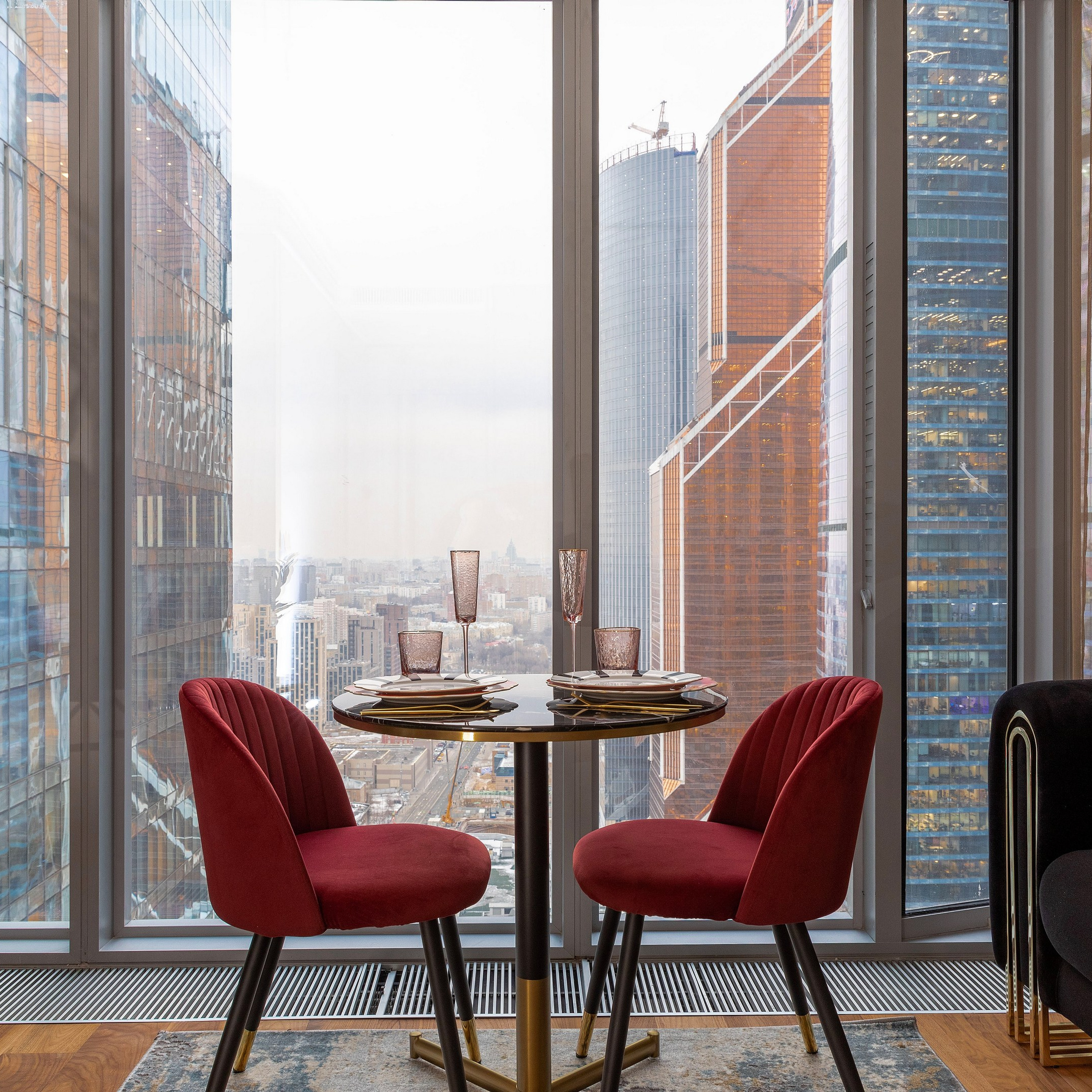 Апартаменты в Москва-Сити № 2. Интерьерный фотограф в Санкт-Петербурге, Ленинградской области и в Москве Николай Щербаков