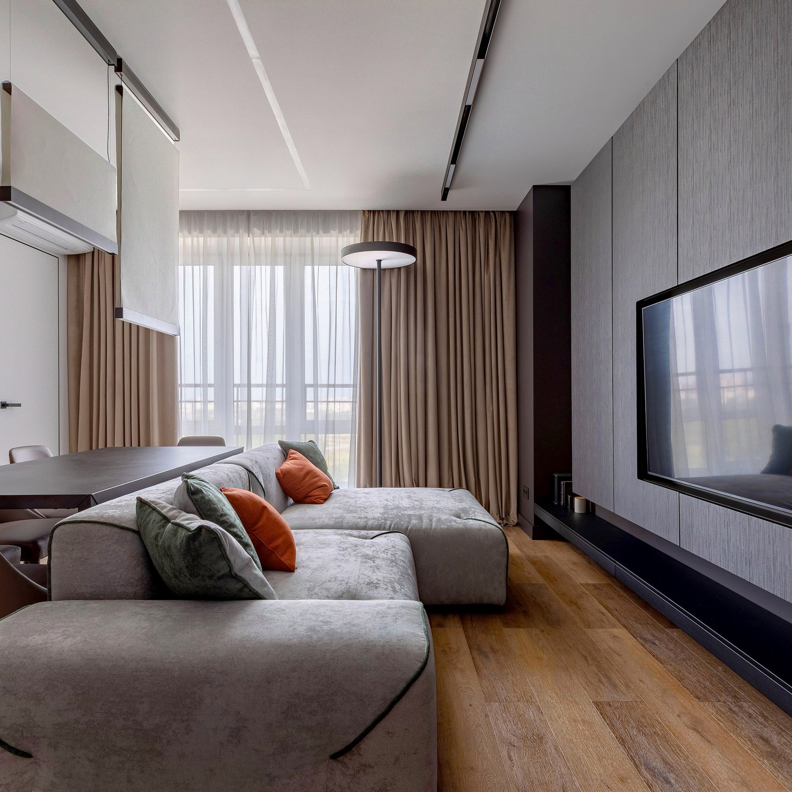 Съёмка реализованного дизайн-проекта в Кудрово. Интерьерный фотограф в Санкт-Петербурге, Ленинградской области и в Москве Николай Щербаков