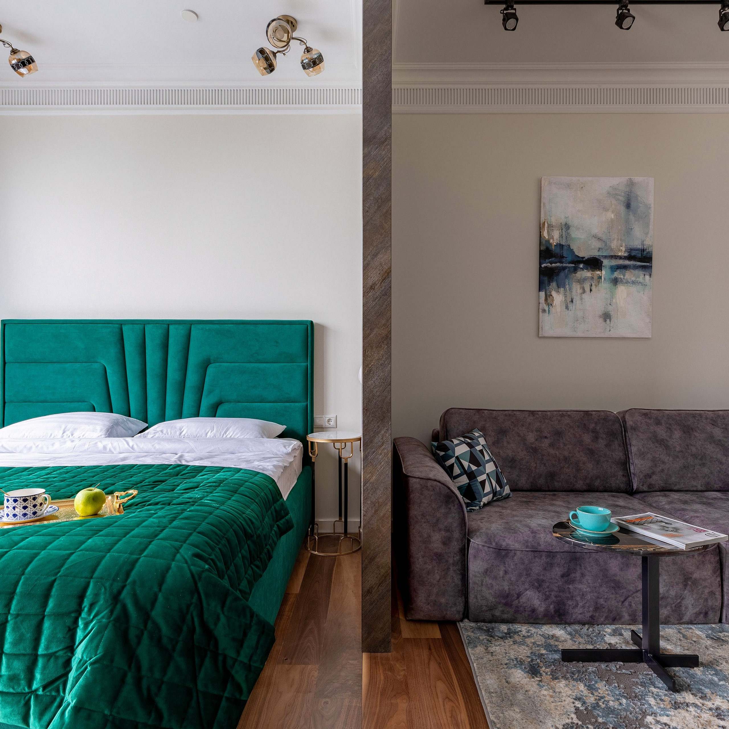 Апартаменты в Москва-Сити № 1. Интерьерный фотограф в Санкт-Петербурге, Ленинградской области и в Москве Николай Щербаков