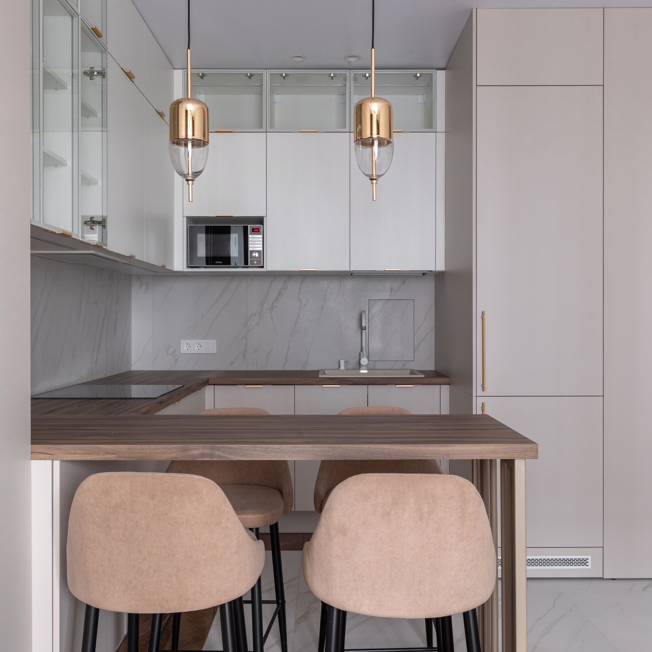 Фотосъёмка реализованного дизайн проекта в Жк Стрижи. Интерьерный фотограф в Санкт-Петербурге, Ленинградской области и в Москве Николай Щербаков