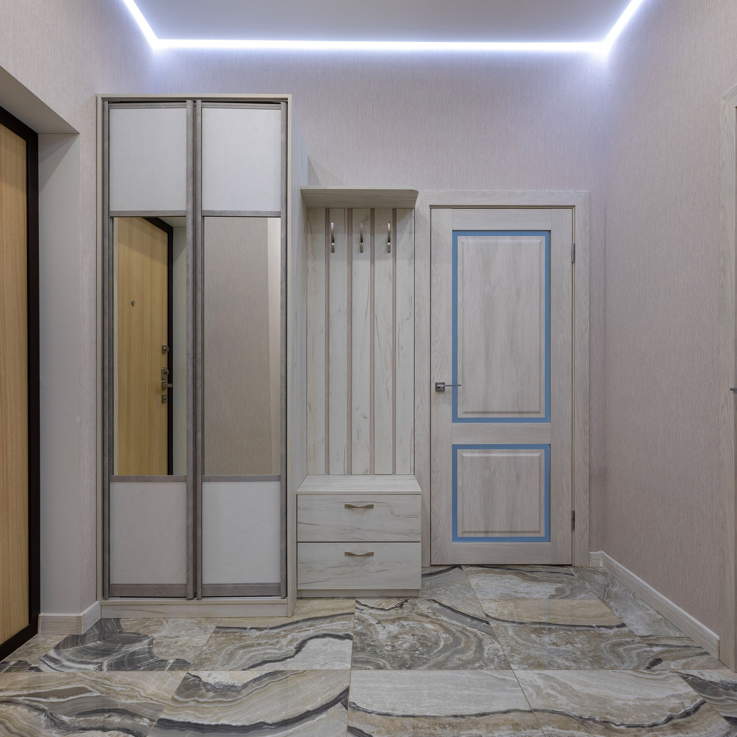 Съёмка 1 ком. кв. в Жк «Пять звёзд». Интерьерный фотограф в Санкт-Петербурге, Ленинградской области и в Москве Николай Щербаков