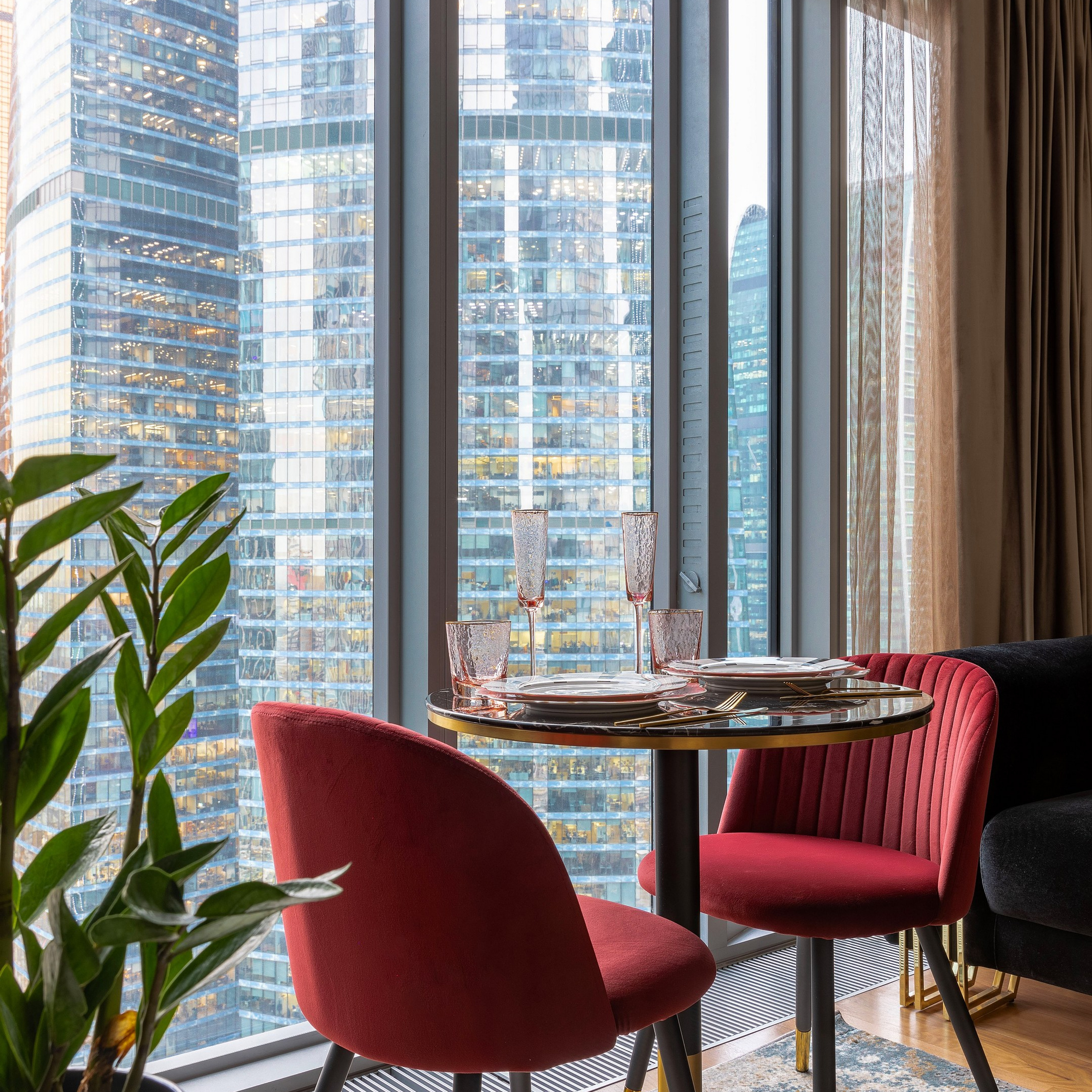 Апартаменты в Москва-Сити № 2. Интерьерный фотограф в Санкт-Петербурге, Ленинградской области и в Москве Николай Щербаков