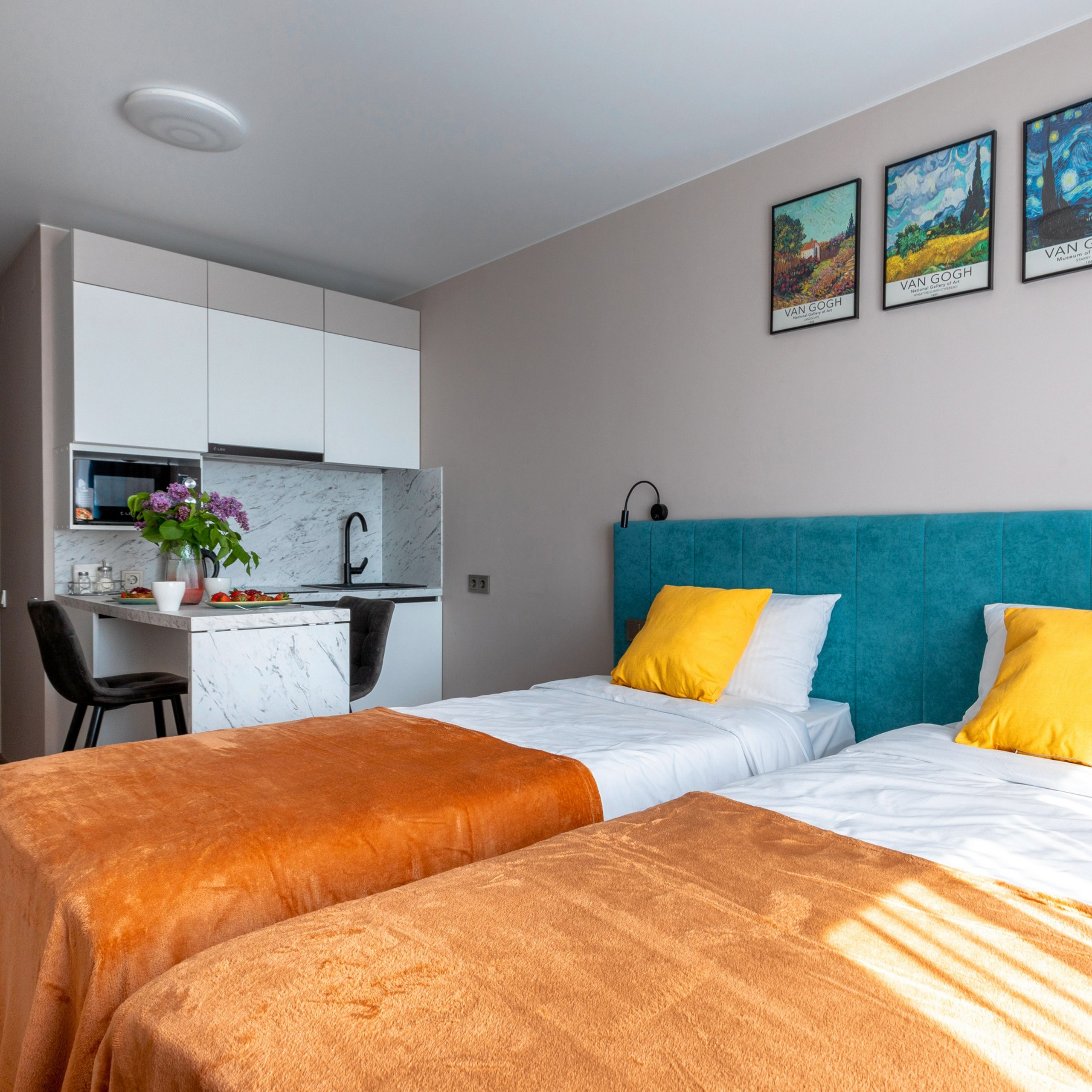 Съёмка в апарт-отеле Avenir. Интерьерный фотограф в Санкт-Петербурге, Ленинградской области и в Москве Николай Щербаков