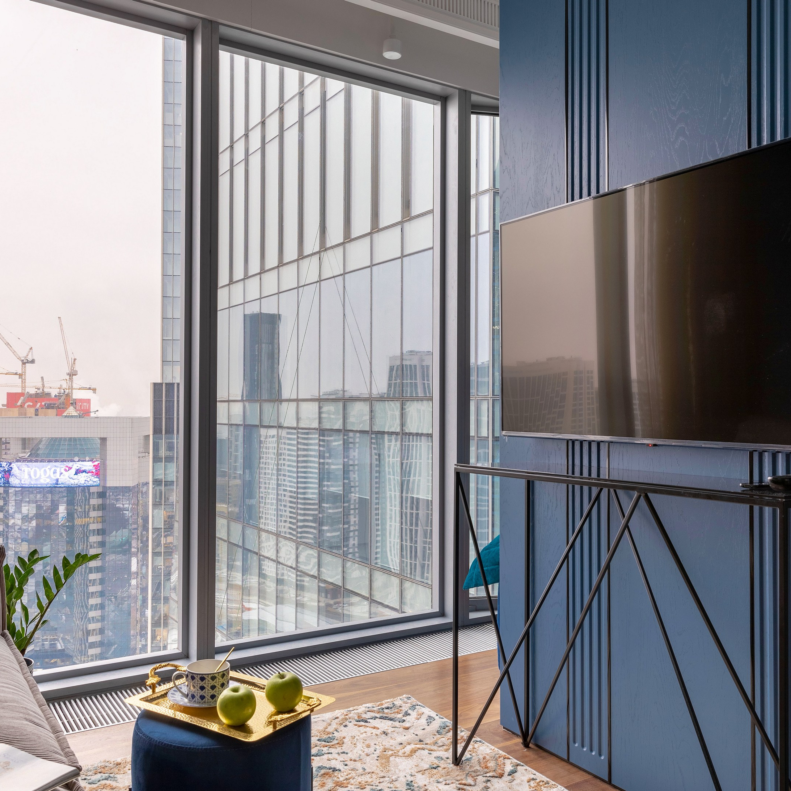 Апартаменты в Москва-Сити № 3. Интерьерный фотограф в Санкт-Петербурге, Ленинградской области и в Москве Николай Щербаков