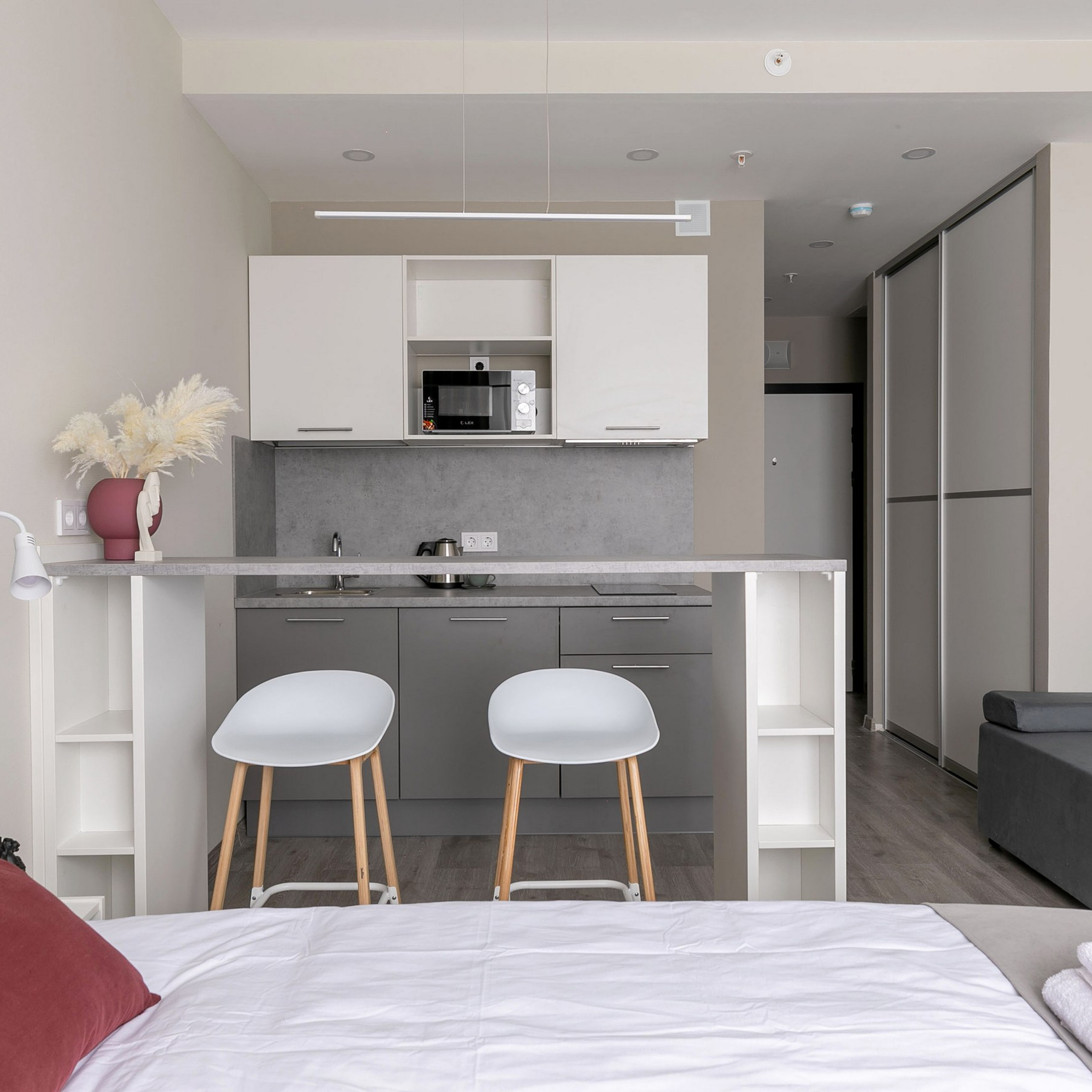 Апартаменты IN2it у метро Купчино. Интерьерный фотограф в Санкт-Петербурге, Ленинградской области и в Москве Николай Щербаков