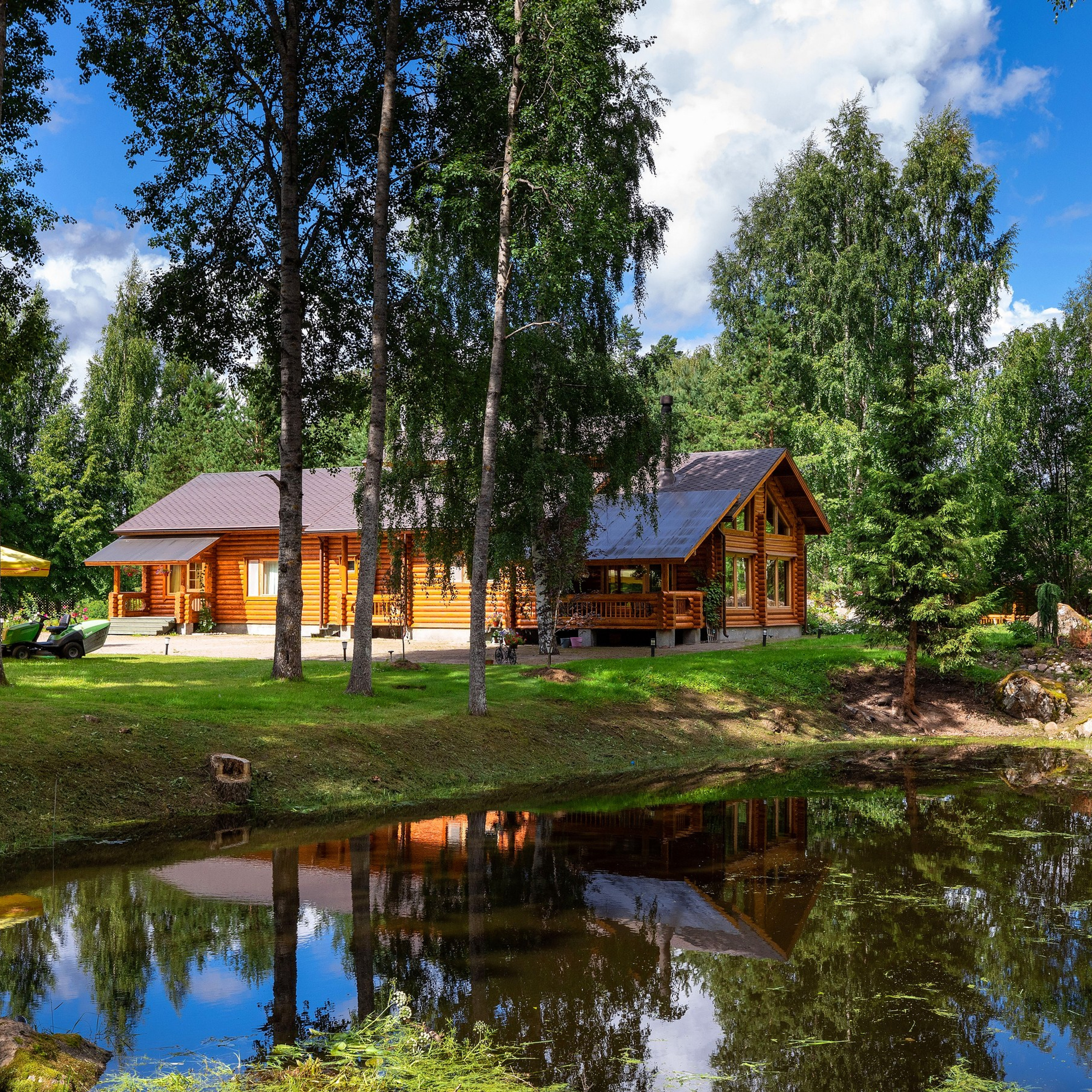 Усадьба в Лосево. Интерьерный фотограф в Санкт-Петербурге, Ленинградской области и в Москве Николай Щербаков