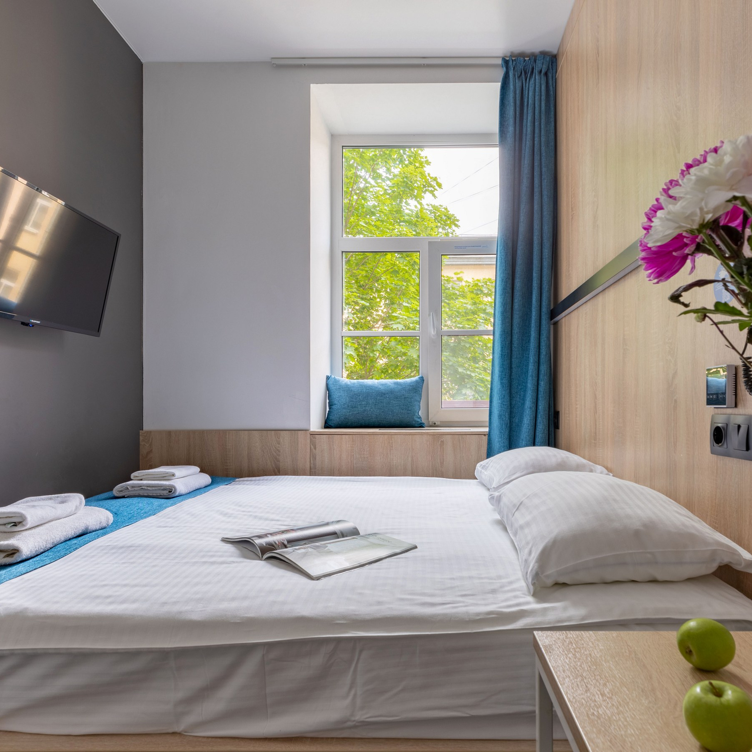 Отель Izzzi на пер. Крылово. Интерьерный фотограф в Санкт-Петербурге, Ленинградской области и в Москве Николай Щербаков