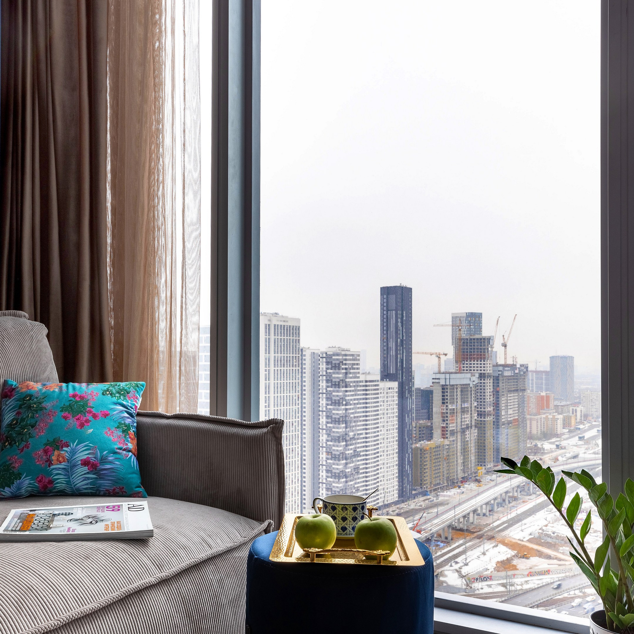 Апартаменты в Москва-Сити № 3. Интерьерный фотограф в Санкт-Петербурге, Ленинградской области и в Москве Николай Щербаков