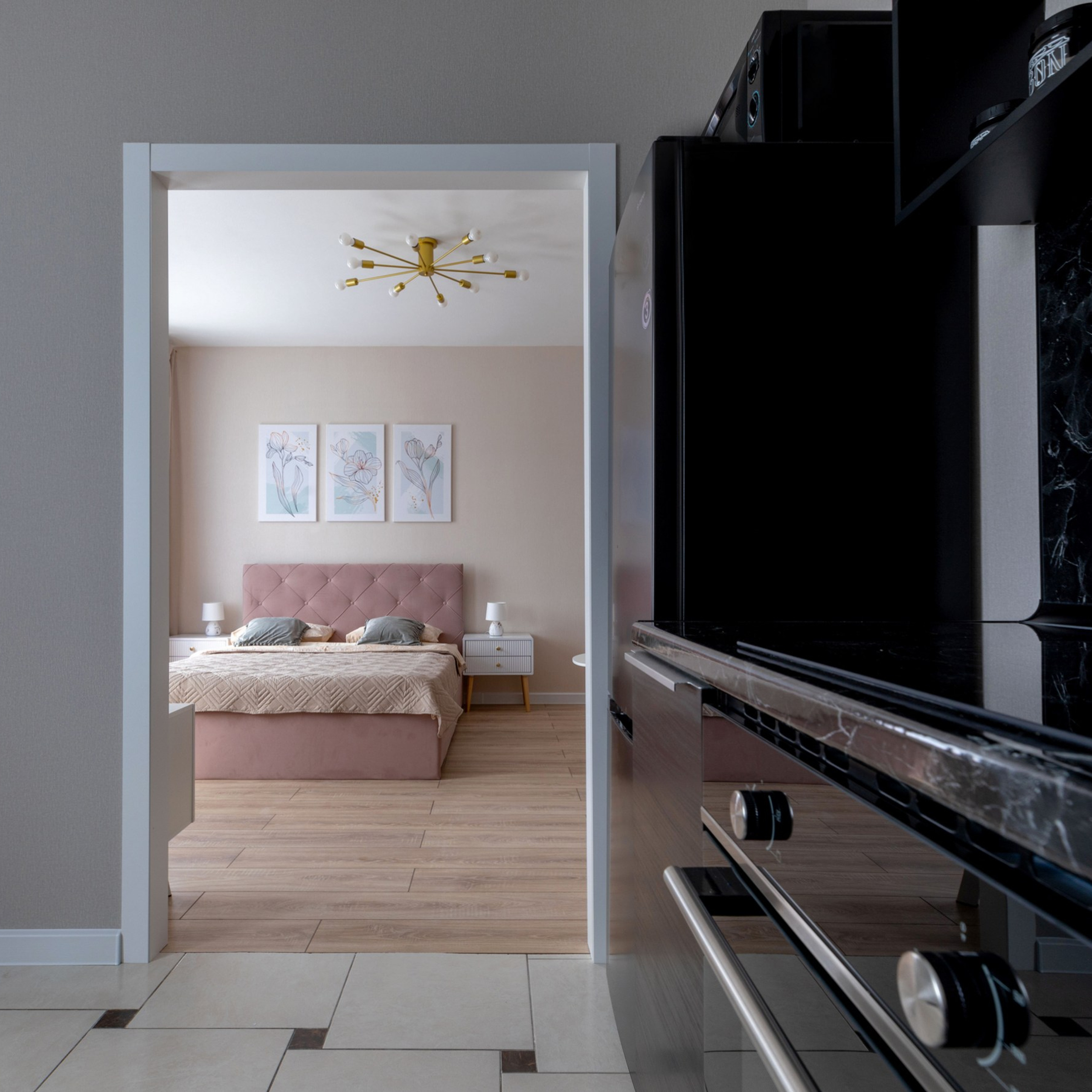 Съёмка 1 ком. кв. у метро Международная. Интерьерный фотограф в Санкт-Петербурге, Ленинградской области и в Москве Николай Щербаков