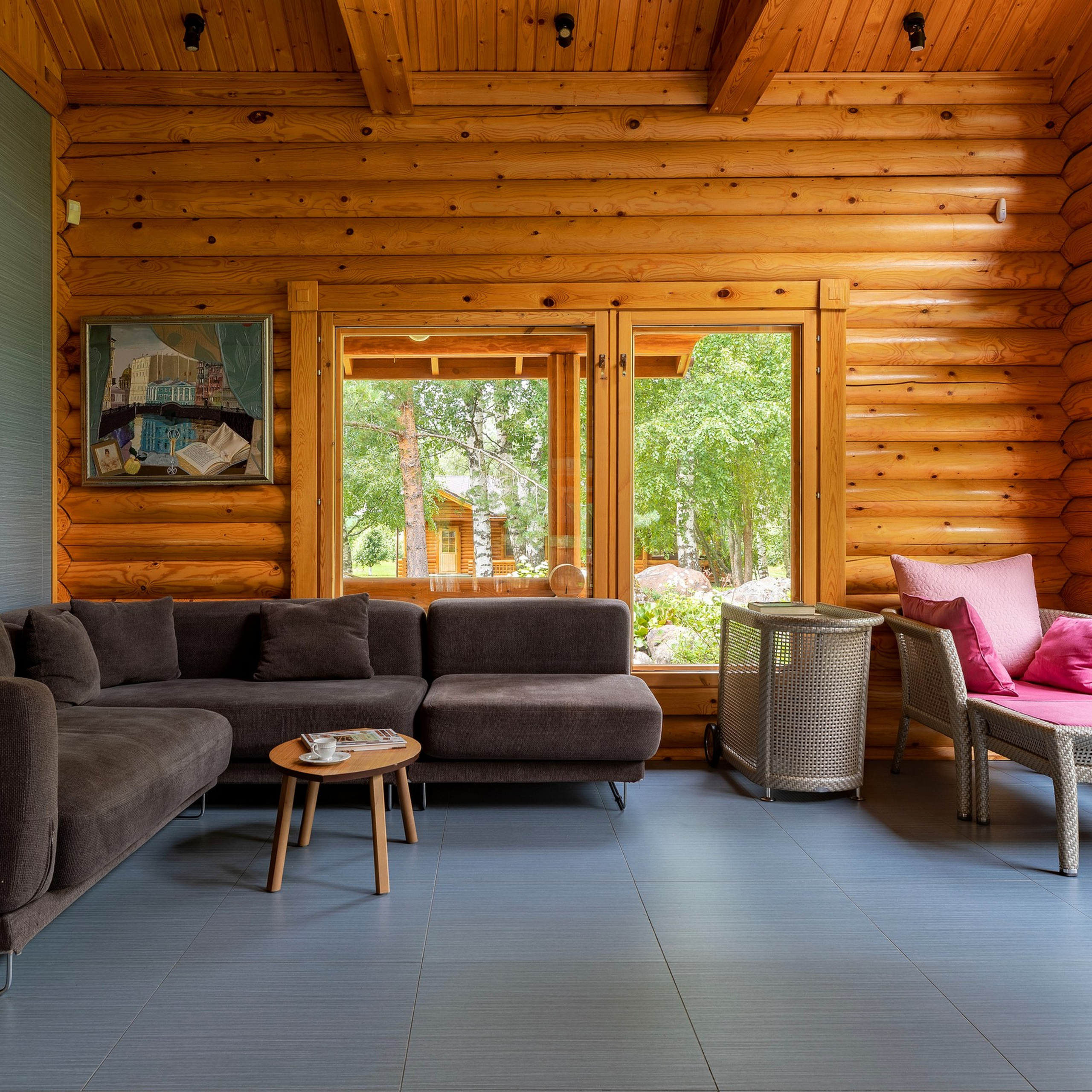 Усадьба в Лосево. Интерьерный фотограф в Санкт-Петербурге, Ленинградской области и в Москве Николай Щербаков