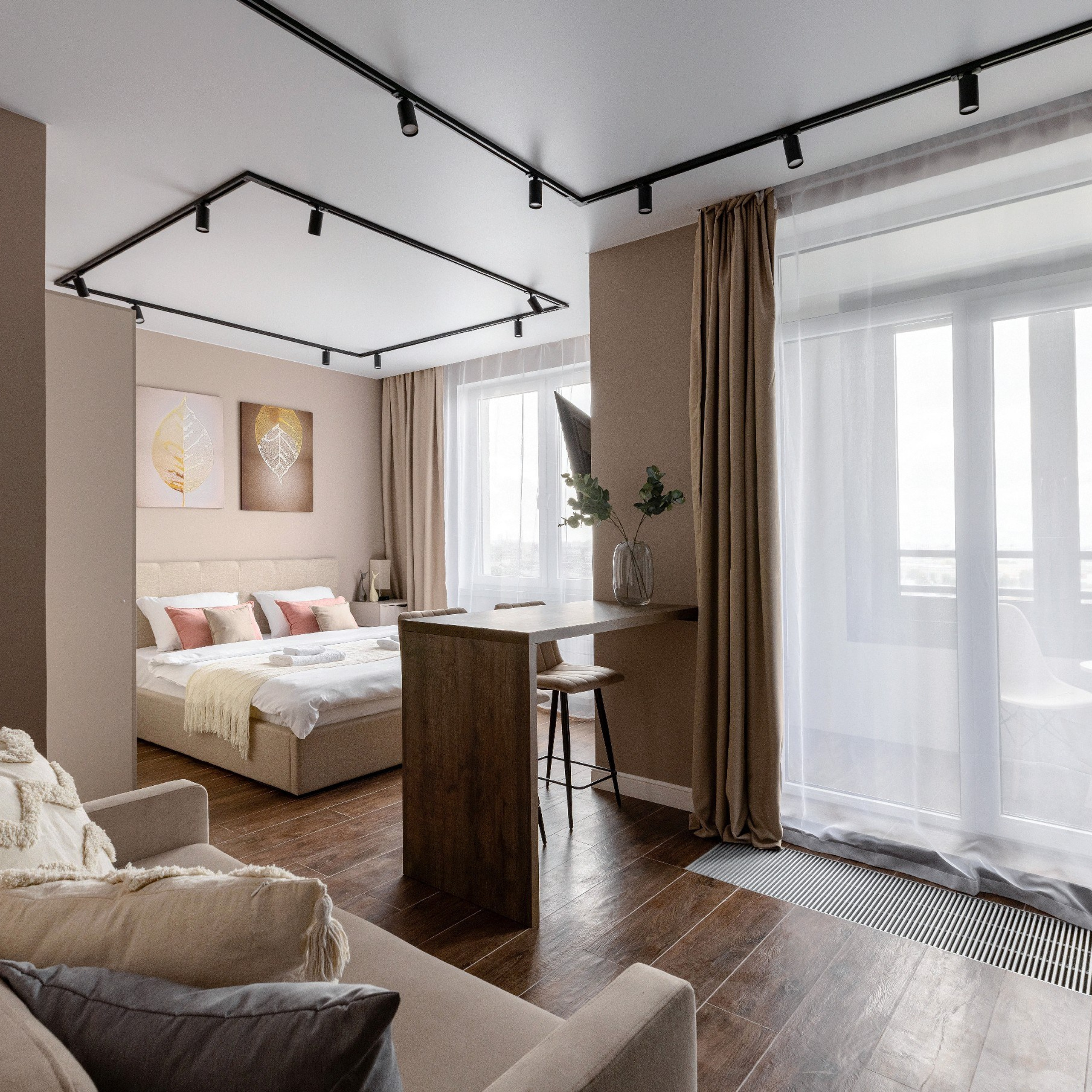 Апартаменты у метро Фрунзенская. Интерьерный фотограф в Санкт-Петербурге, Ленинградской области и в Москве Николай Щербаков