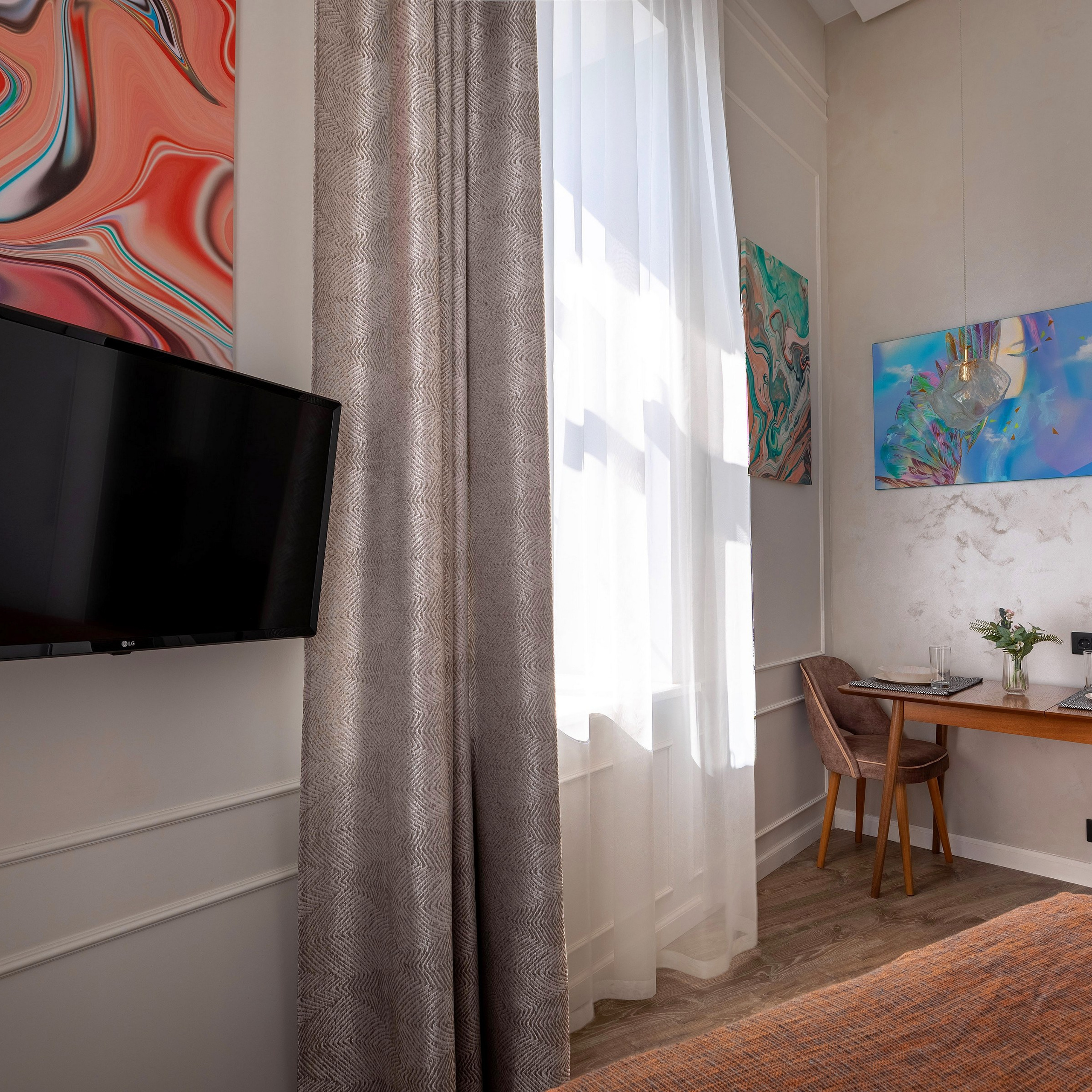 Апартамент в гостинице «Рижская». Интерьерный фотограф в Санкт-Петербурге, Ленинградской области и в Москве Николай Щербаков