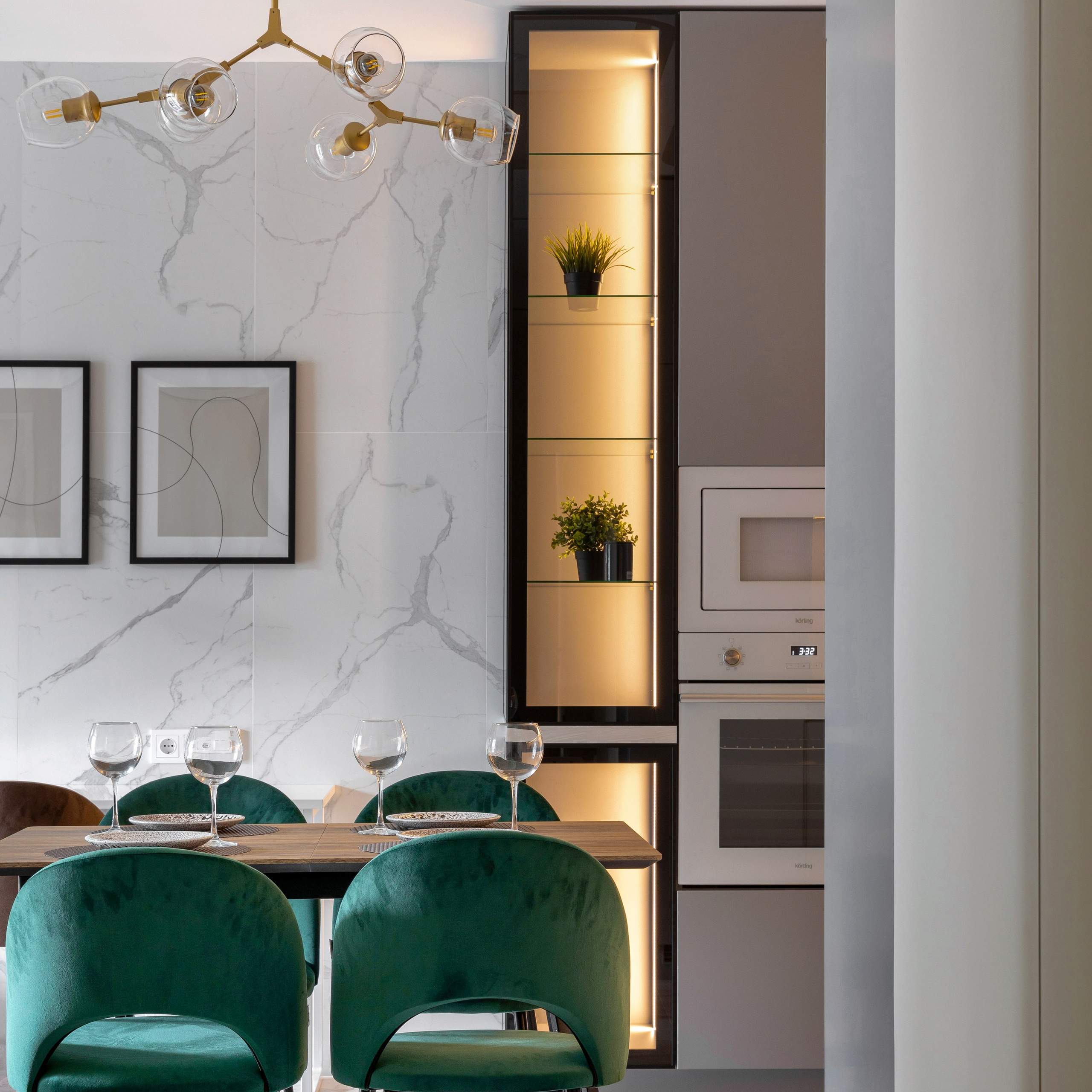 Фотосъёмка дизайн-проекта в ЖК Магнифика. Интерьерный фотограф в Санкт-Петербурге, Ленинградской области и в Москве Николай Щербаков