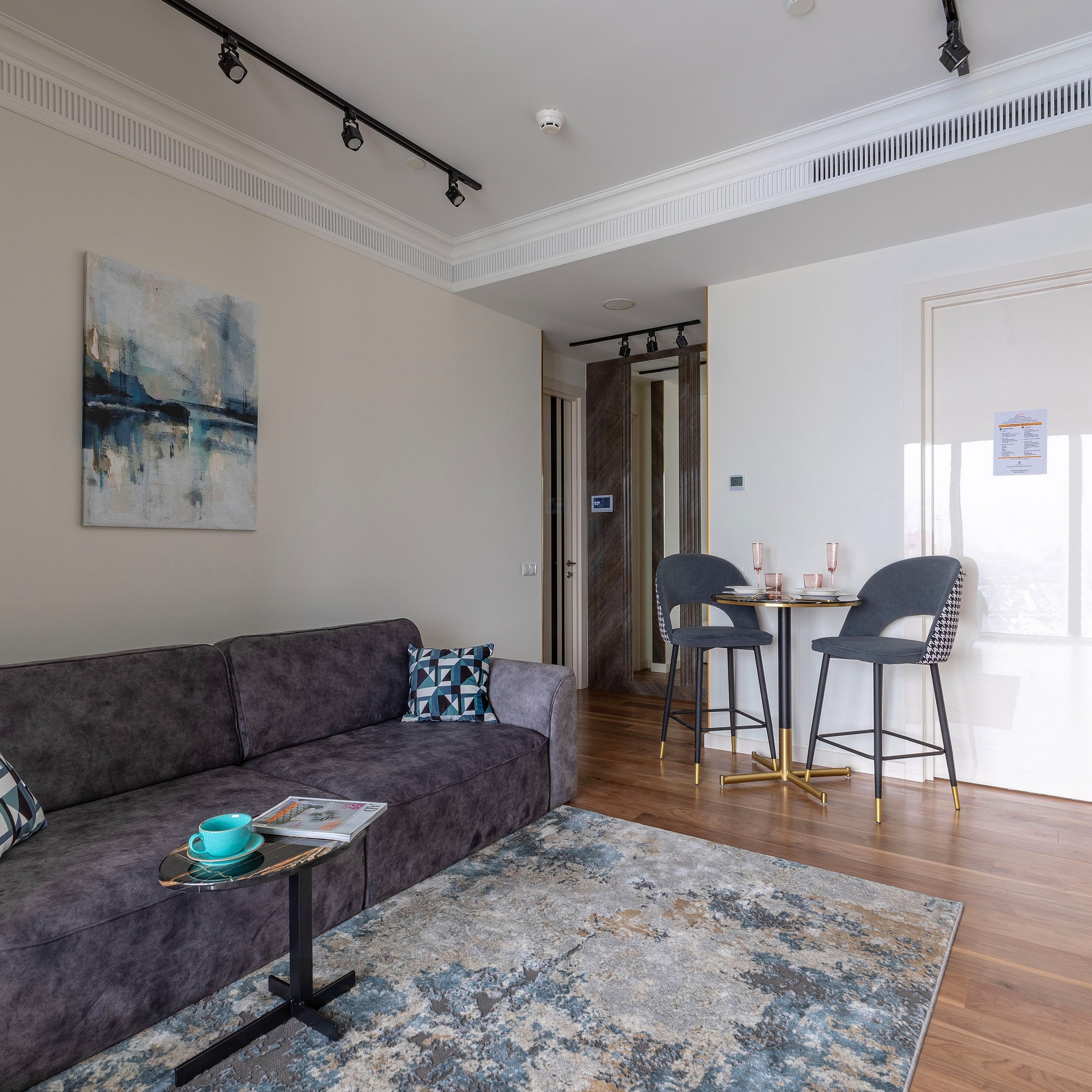 Апартаменты в Москва-Сити № 1. Интерьерный фотограф в Санкт-Петербурге, Ленинградской области и в Москве Николай Щербаков